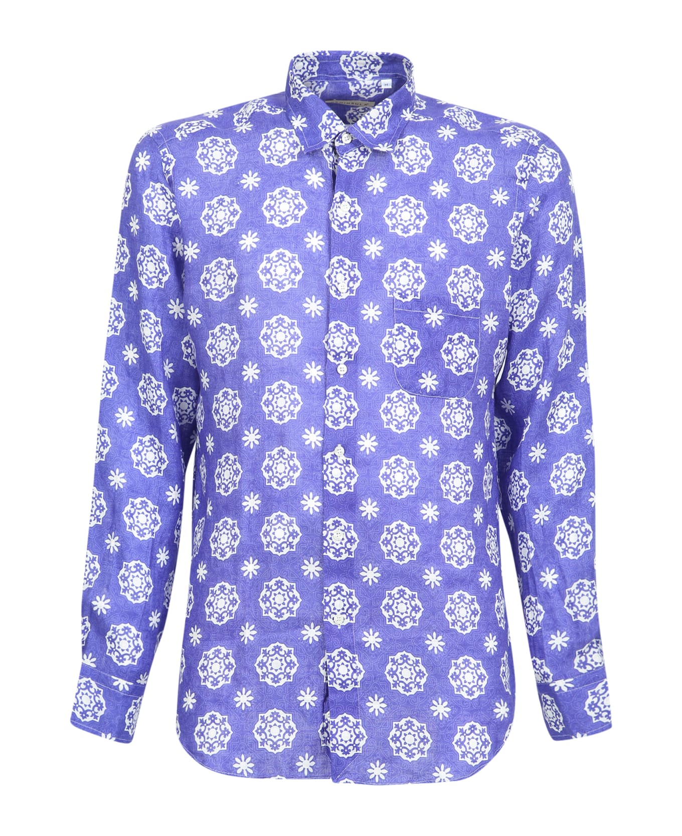 Peninsula Swimwear Filicudi Linen Shirt - Blue