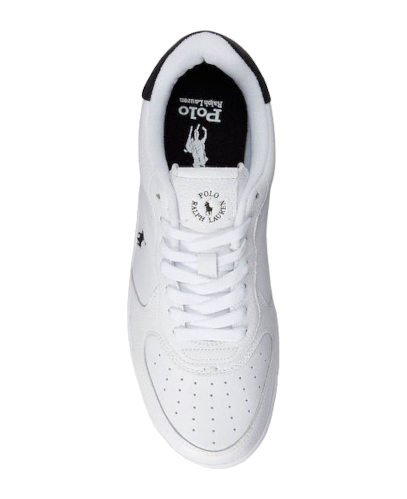 Polo Ralph Lauren Masters Court Low-top Sneakers - White/blue