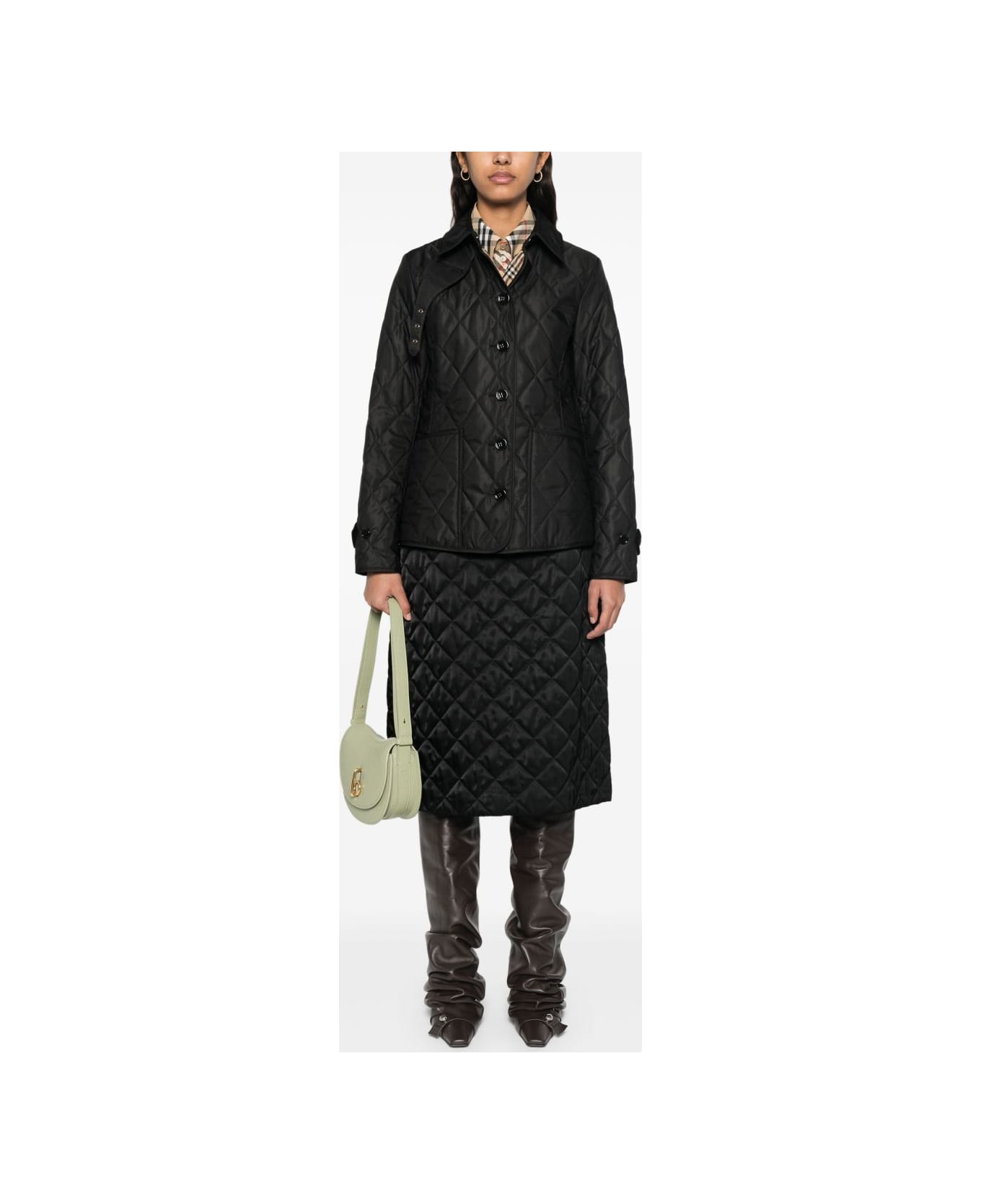 Burberry Quilted Jacket - Black