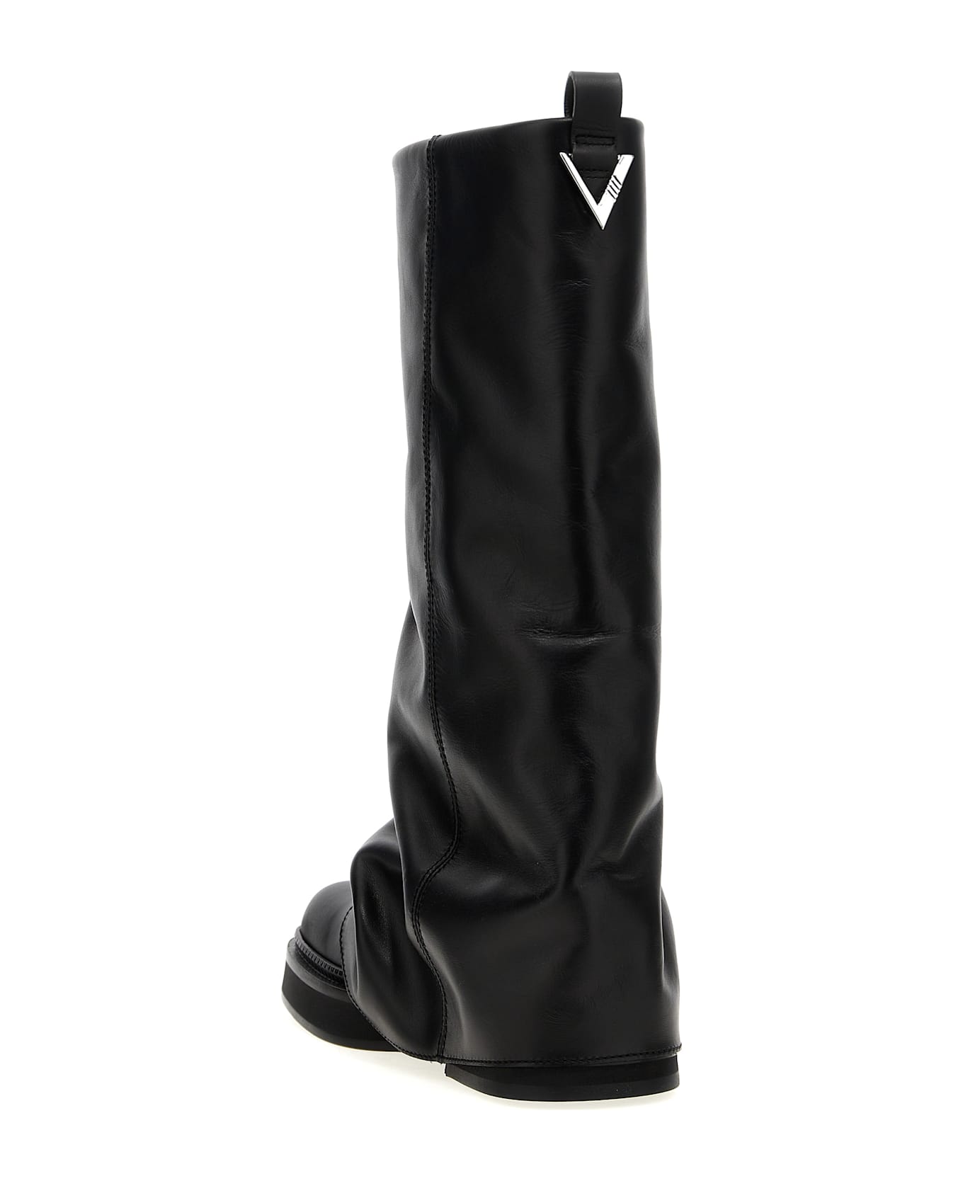 The Attico 
robin Combat
 Boots - Black  