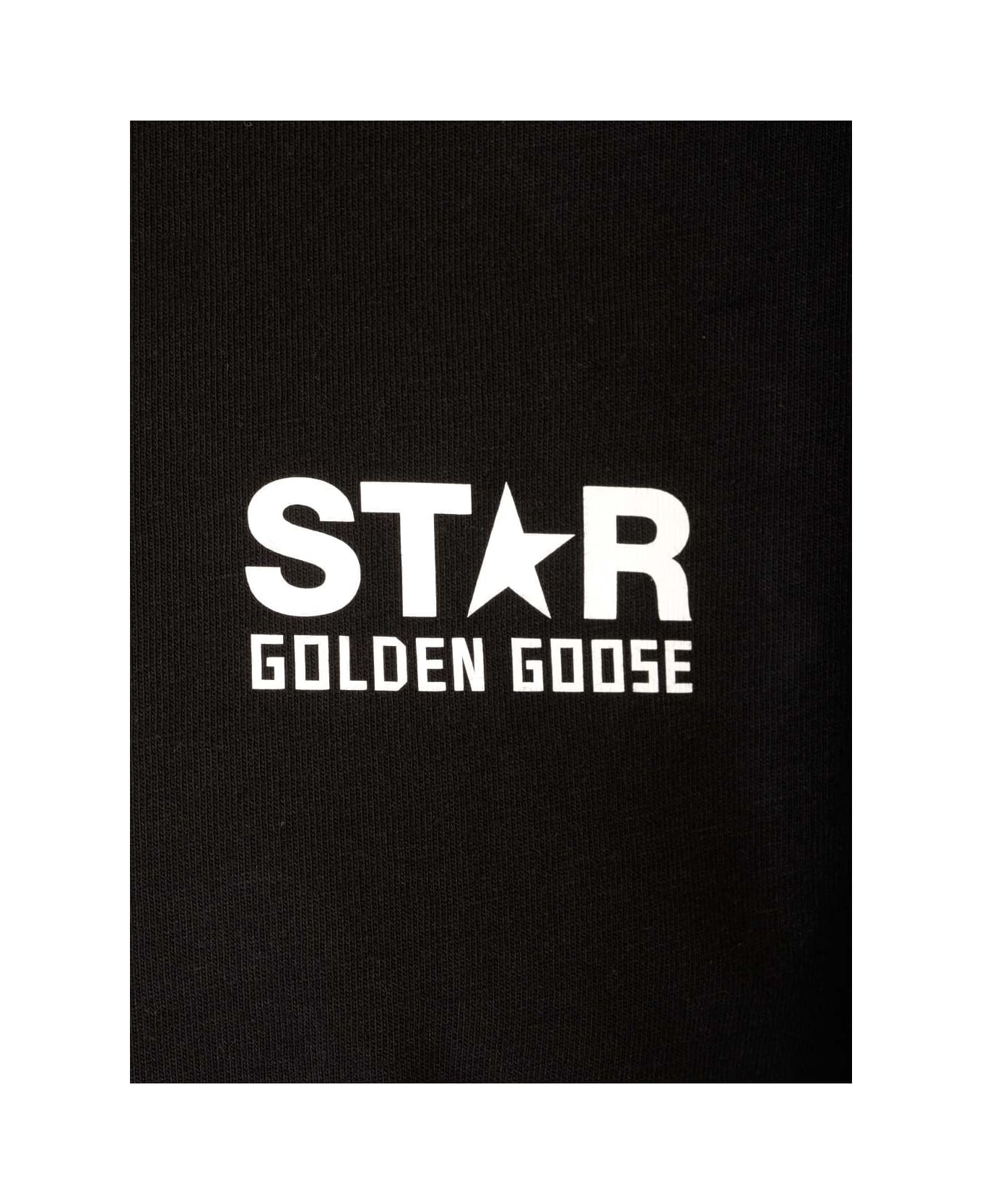 Golden Goose Star T-shirt - BLACK/WHITE