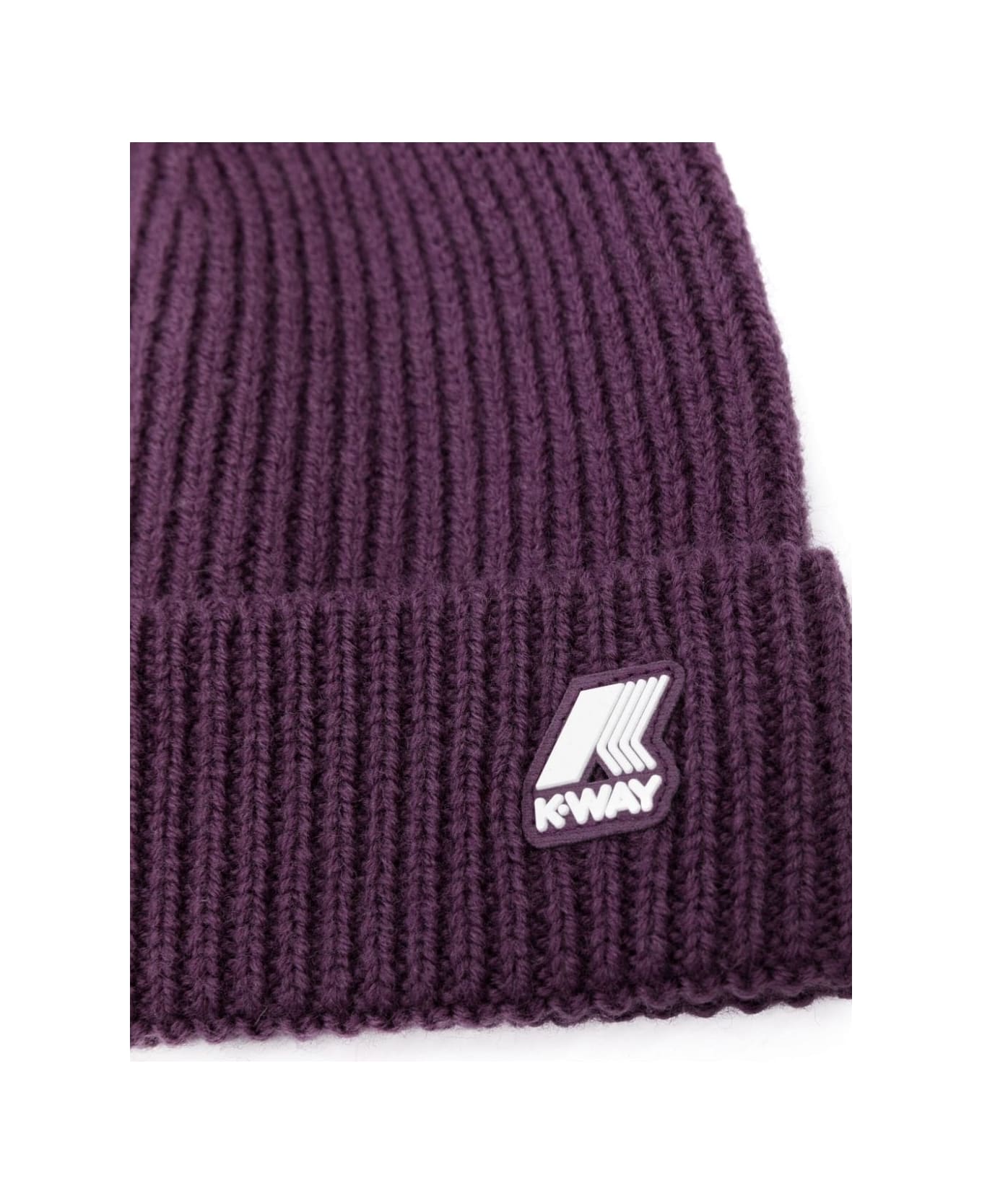 K-Way Beanie With Logo - Violet アクセサリー＆ギフト