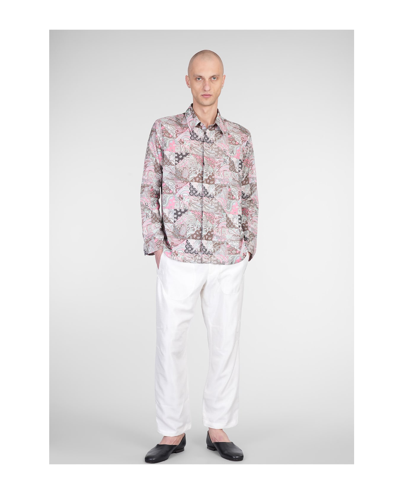 Ranra Maker Shirt In Multicolor Viscose - multicolor