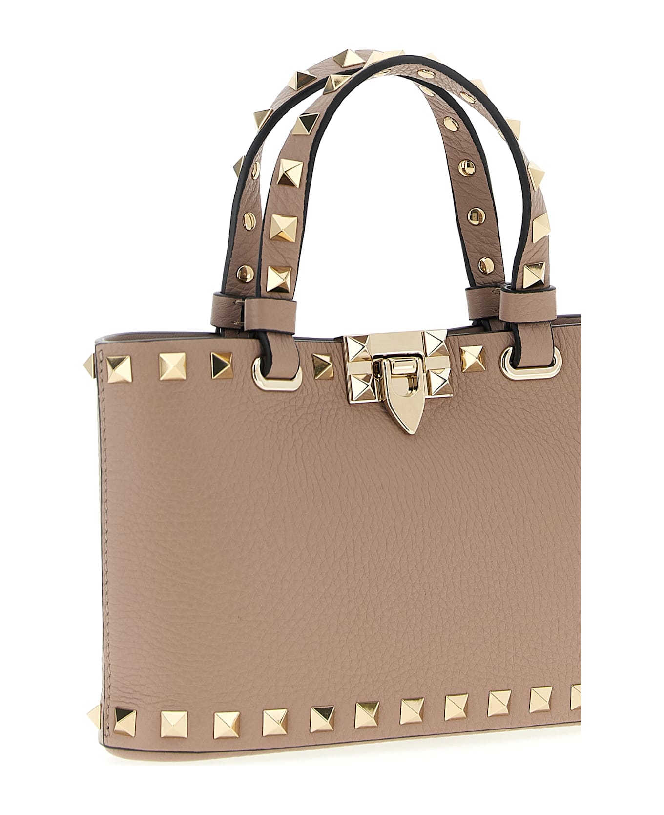 Valentino Garavani 
rockstud
 Mini Shopping Bag - Pink