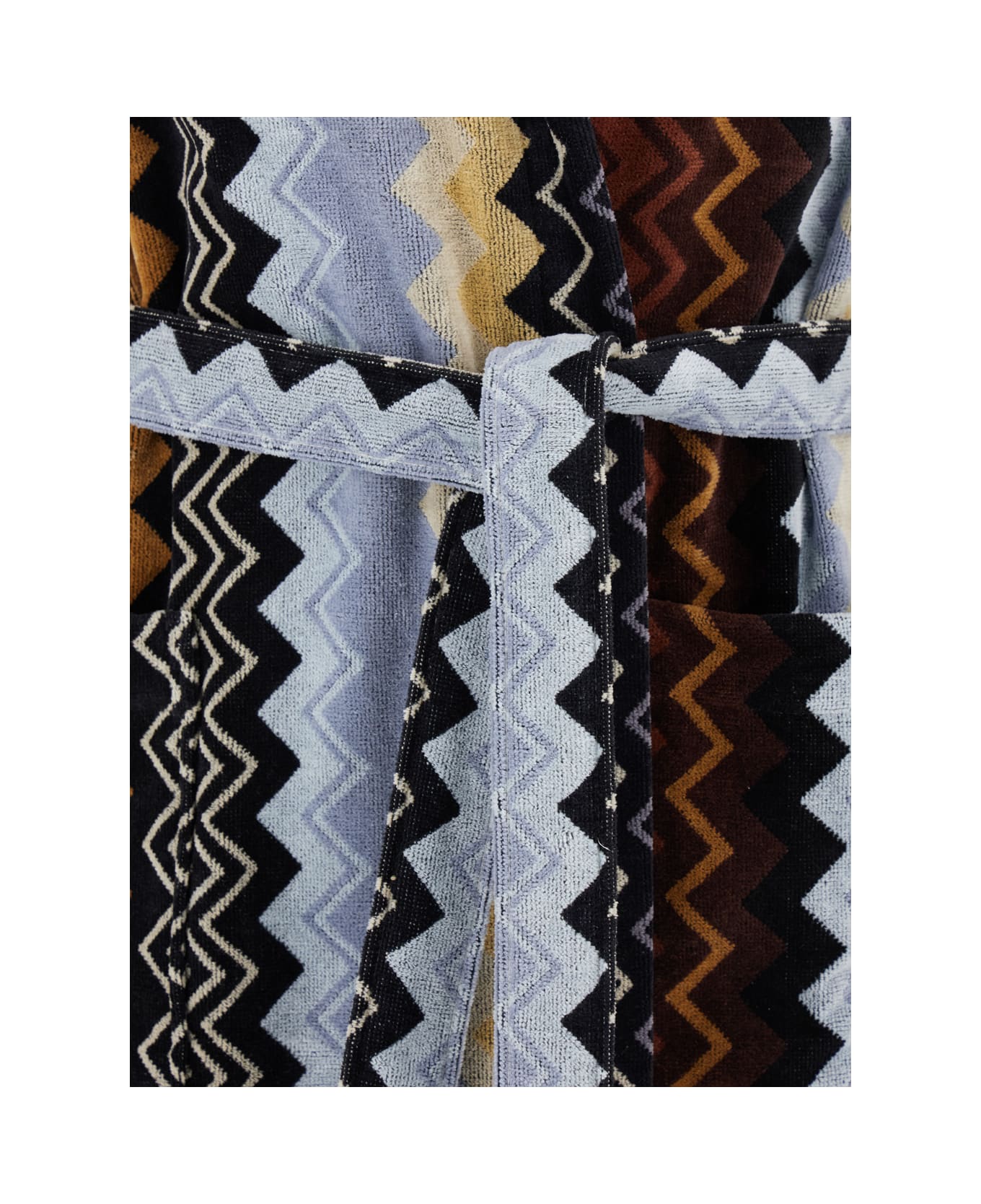 Missoni Giacomo Accappatoio Cappuccio - Brown