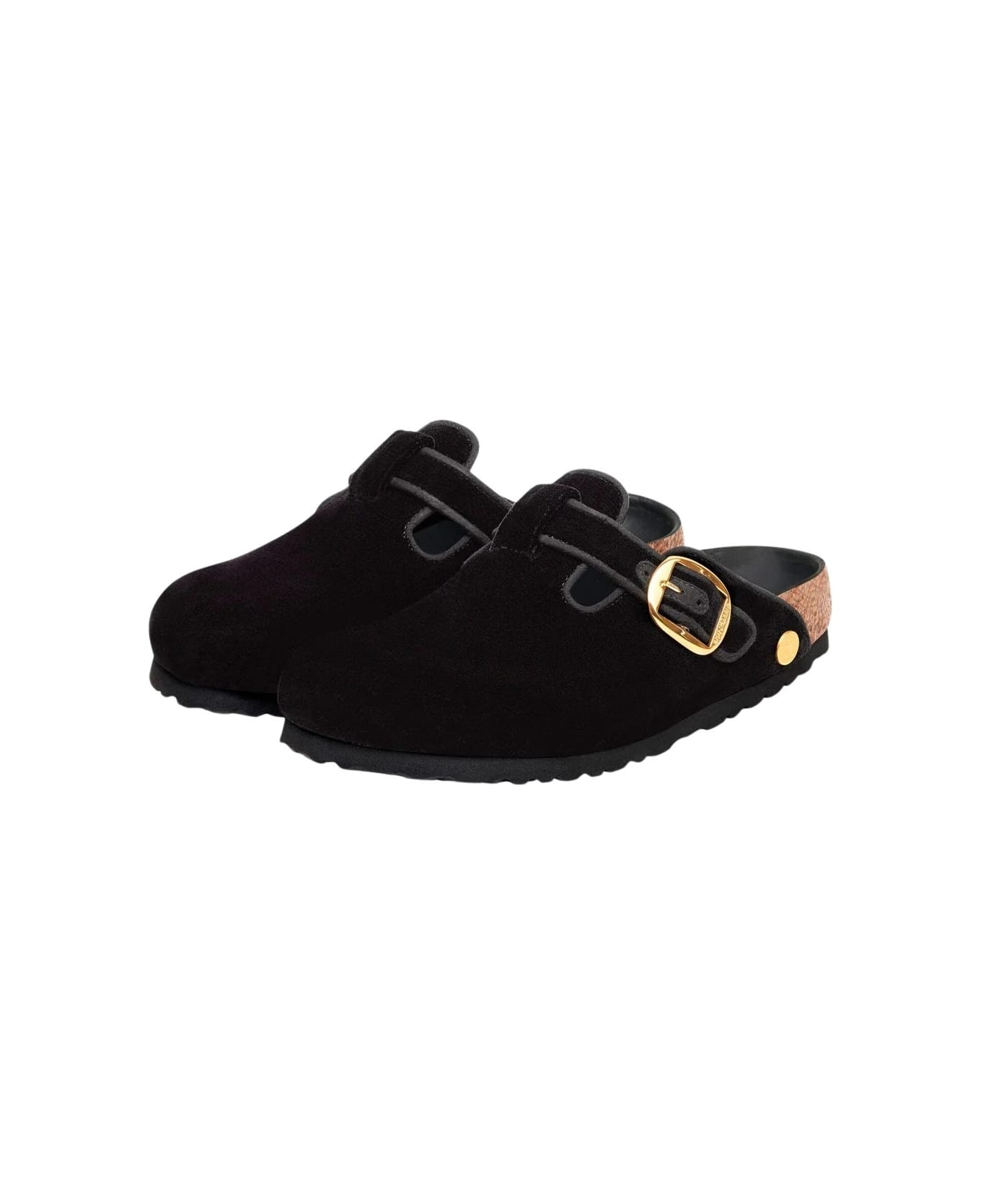 Birkenstock Boston Big Buckle Black - Black