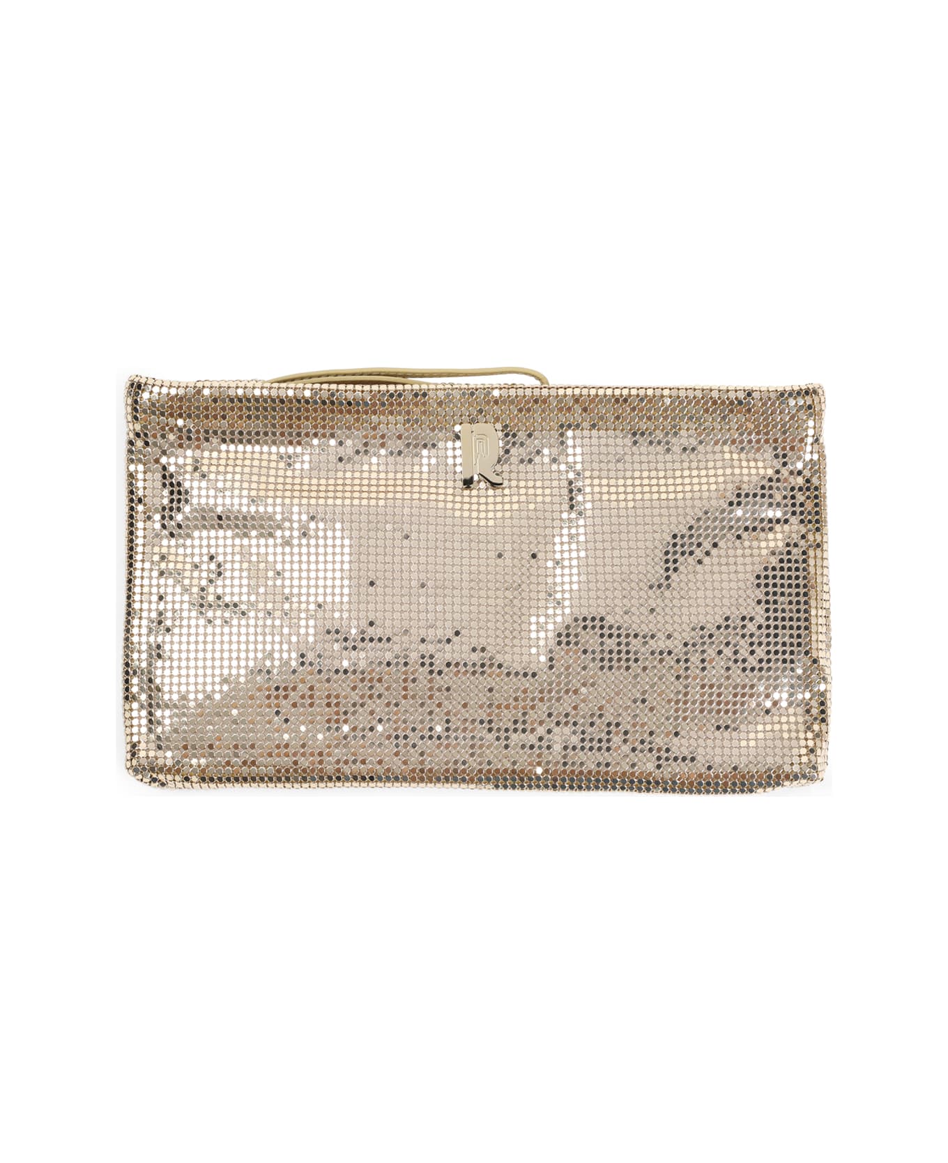 Paco Rabanne Pochette Handbag - Gold