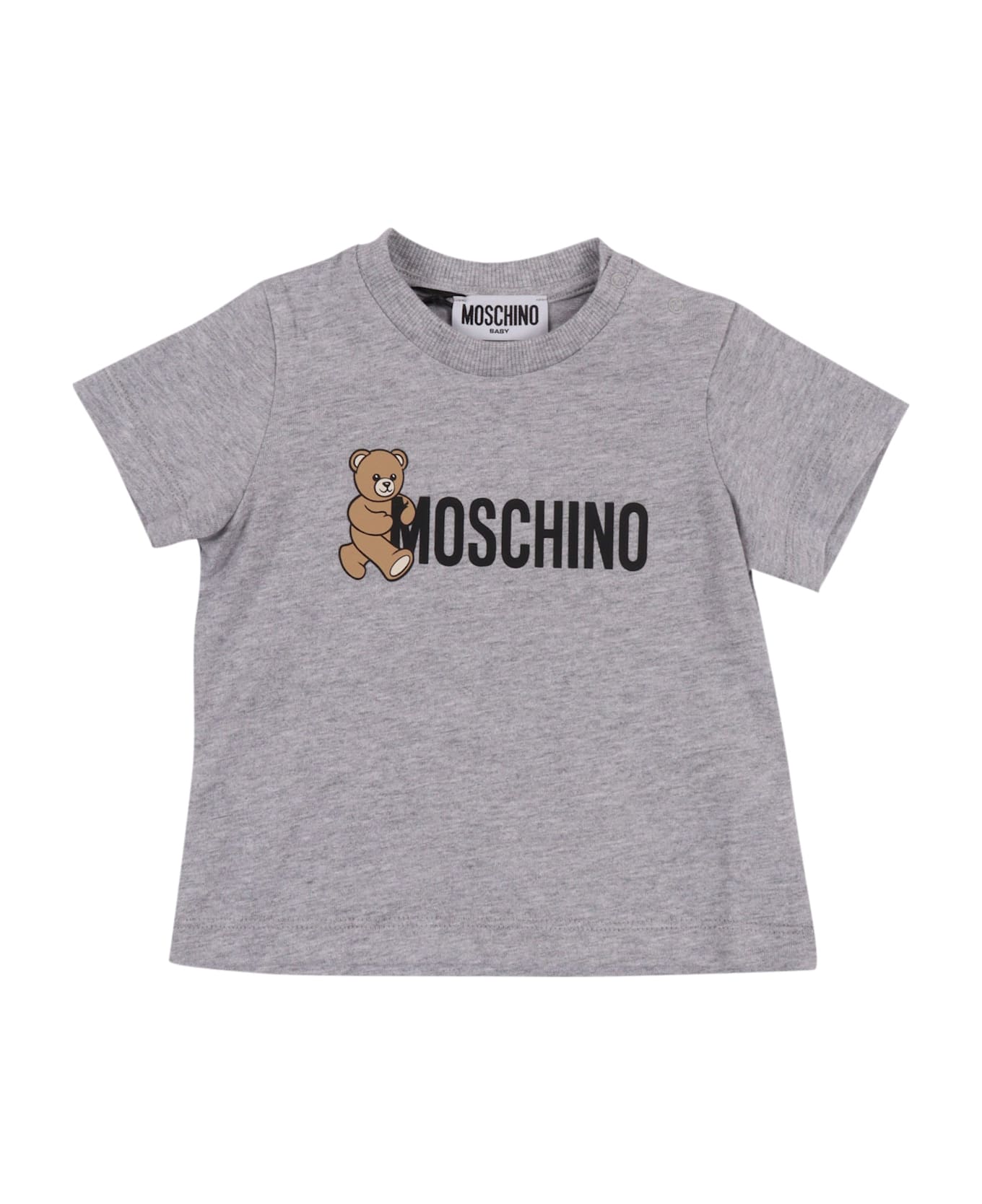 Moschino Short Sleeved Blouse - GREY