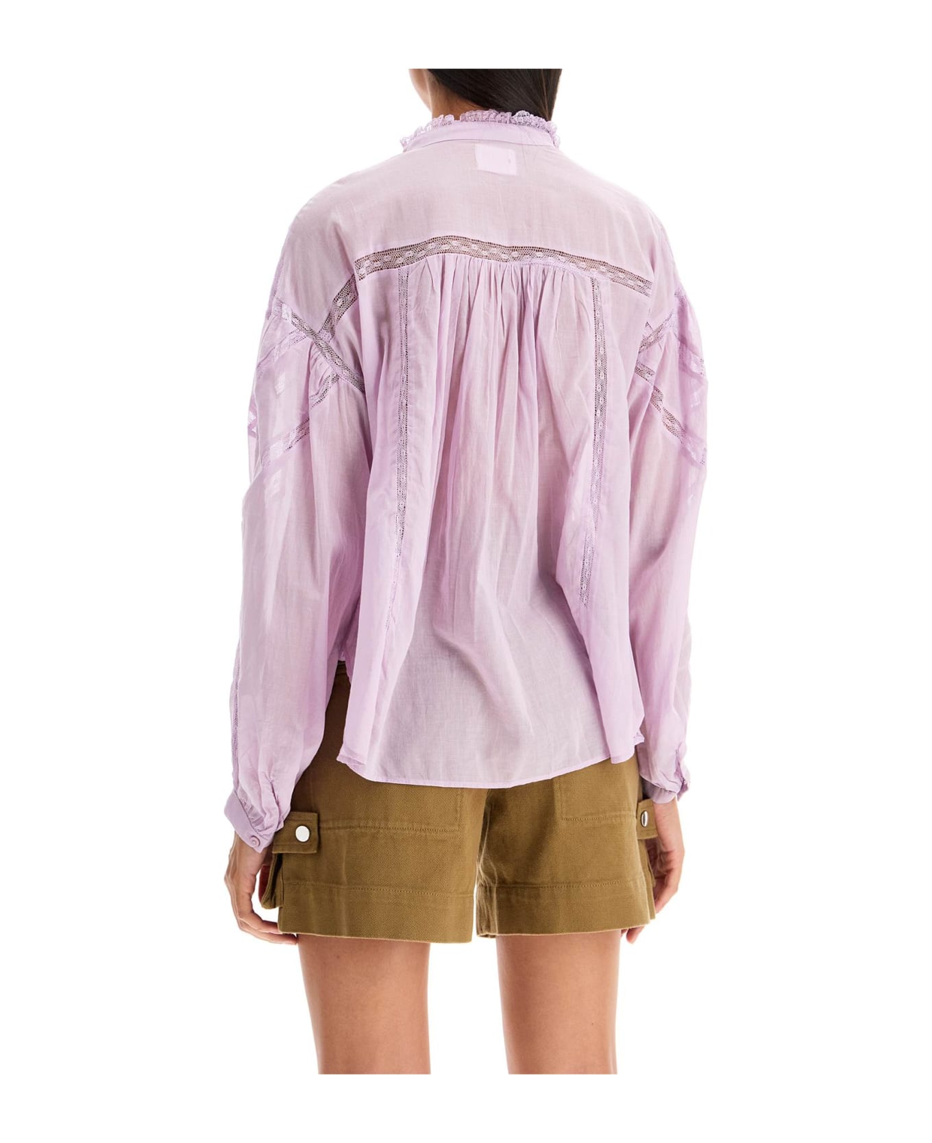 Marant Étoile Cotton Gelma Blouse For - LILAC (Purple)