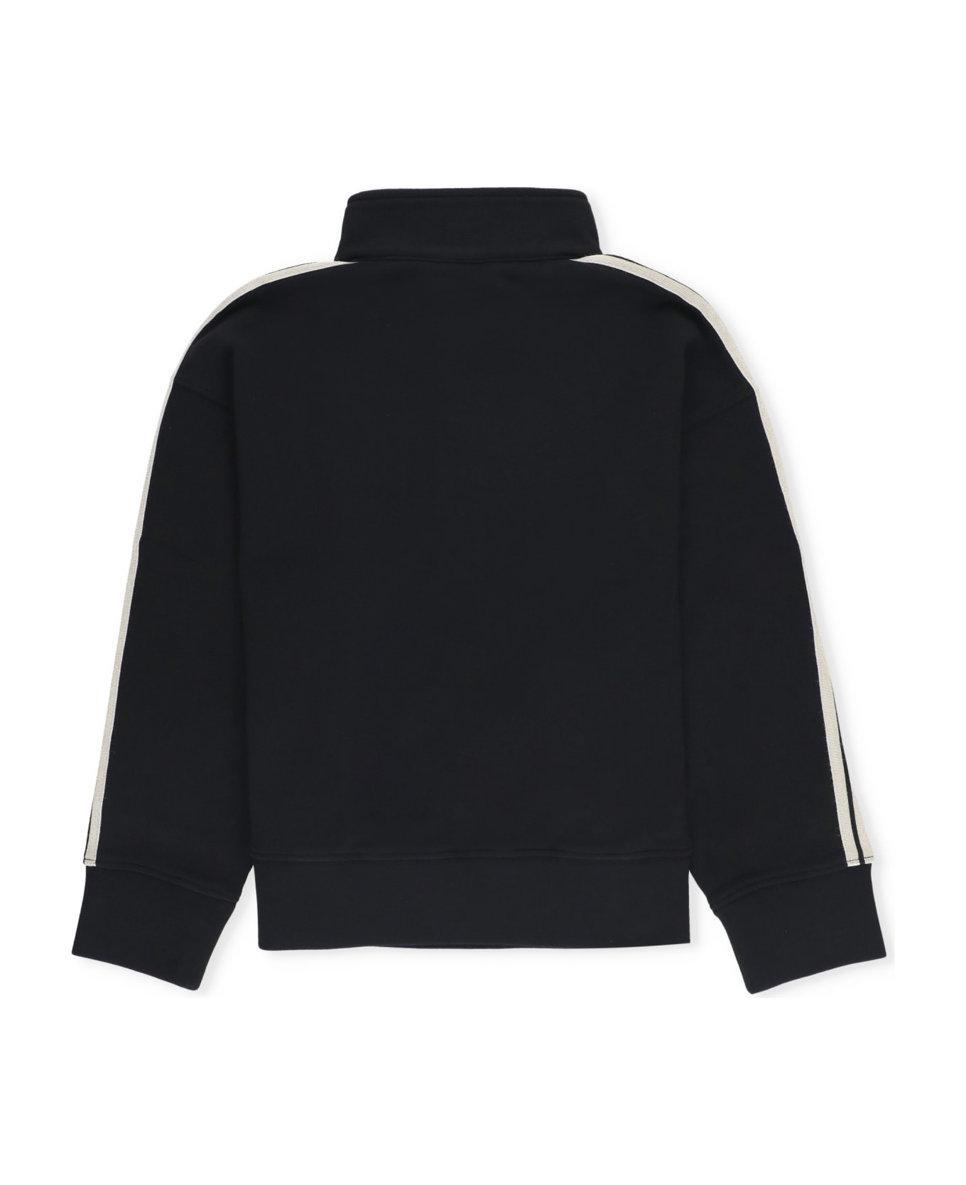 Palm Angels Track Half Zip Sweatshirt - Black ニットウェア＆スウェットシャツ