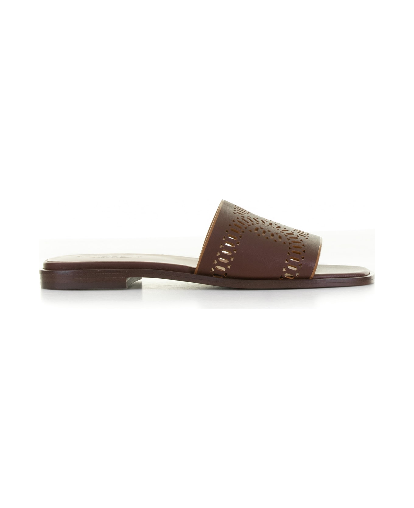 Tod's Kate Low Leather Sandal