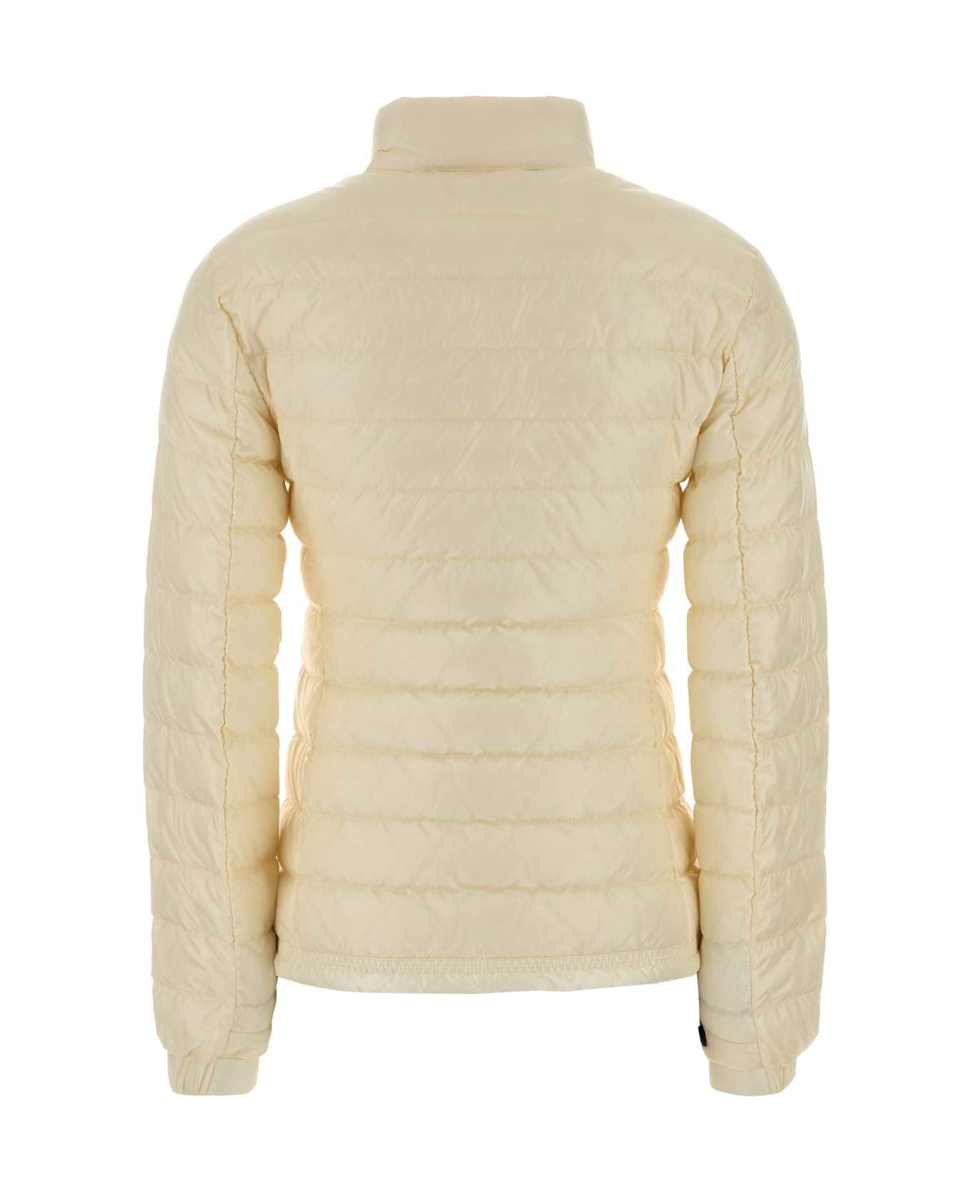Moncler Grenoble Ivory Nylon Walibi Down Jacket - 04A