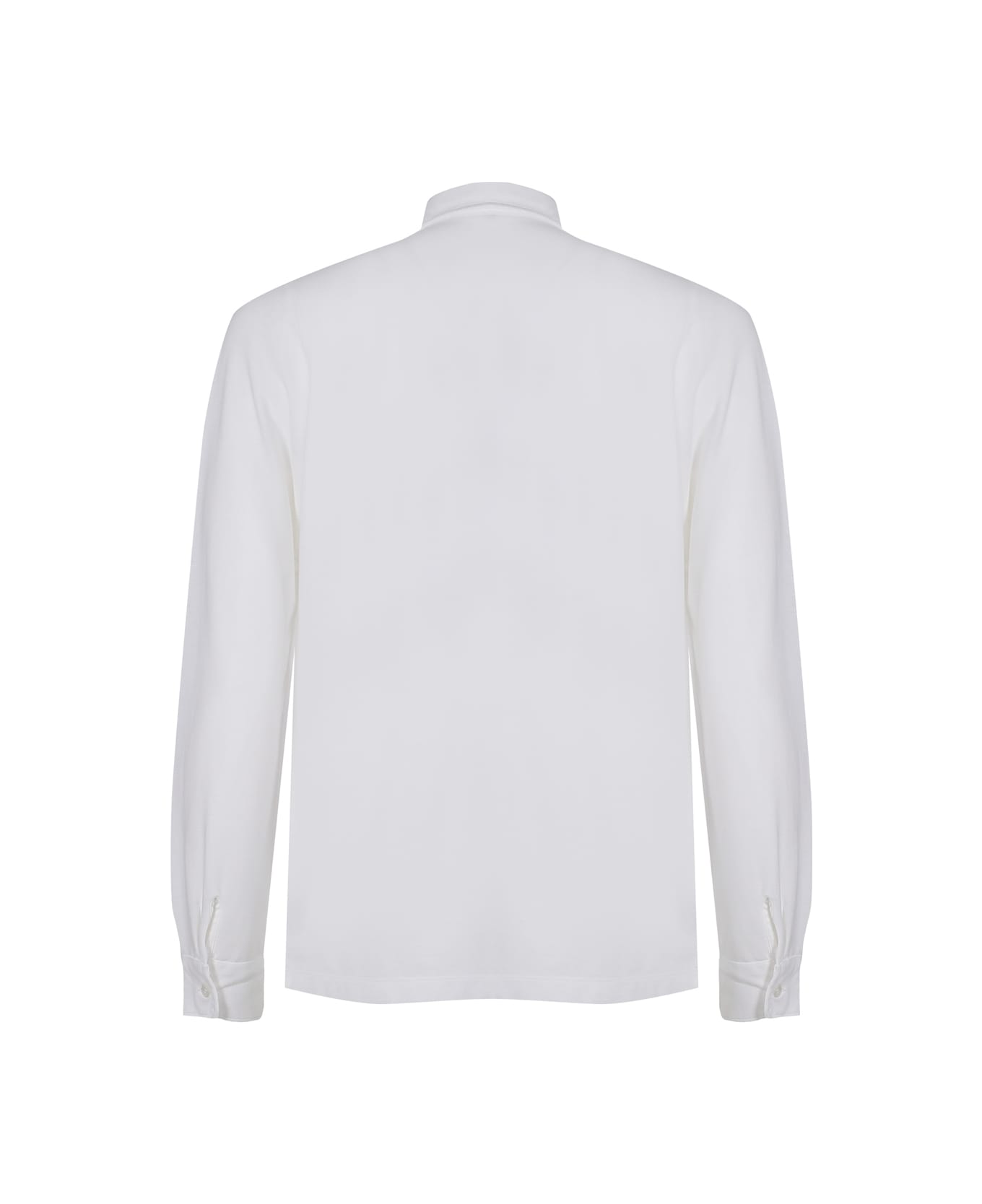 Zanone Cotton Shirt Zanone - WHITE