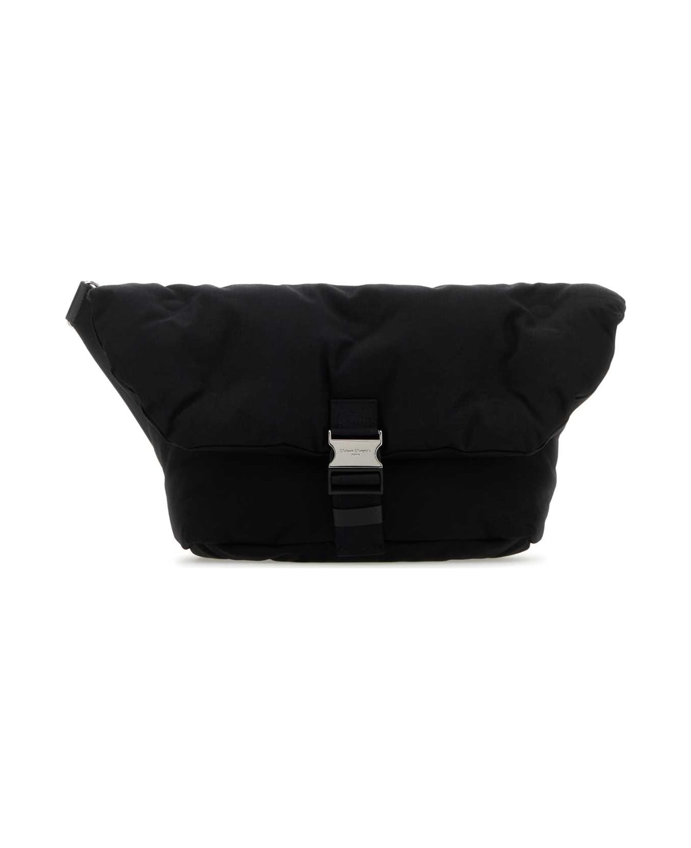 Maison Margiela Black Nylon Glam Slam Crossbody Bag - BLACK