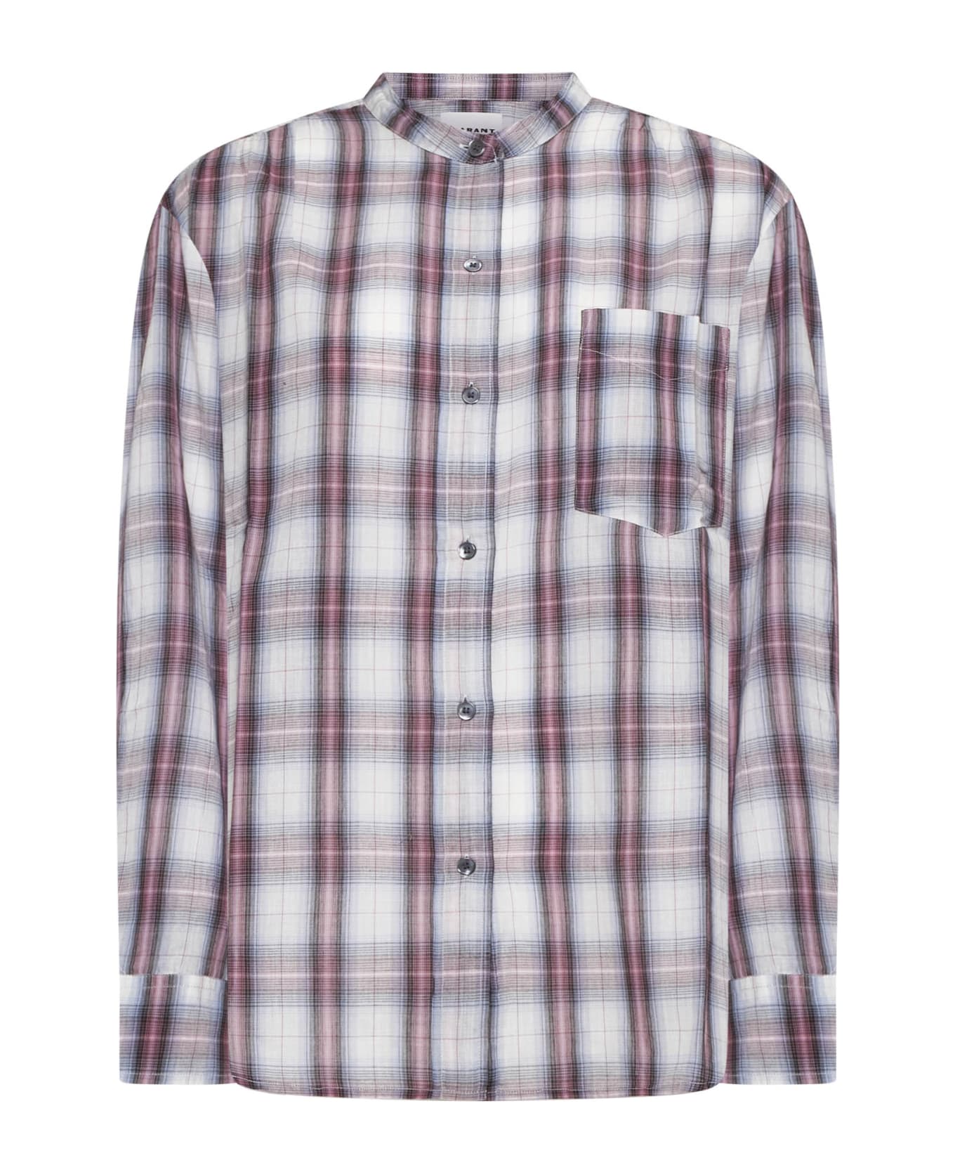 Marant Étoile Shirt - Ecru/pink