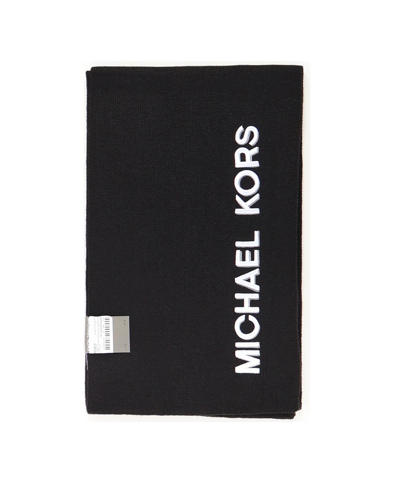 MICHAEL Michael Kors Scarf With Lettering Logo - Black