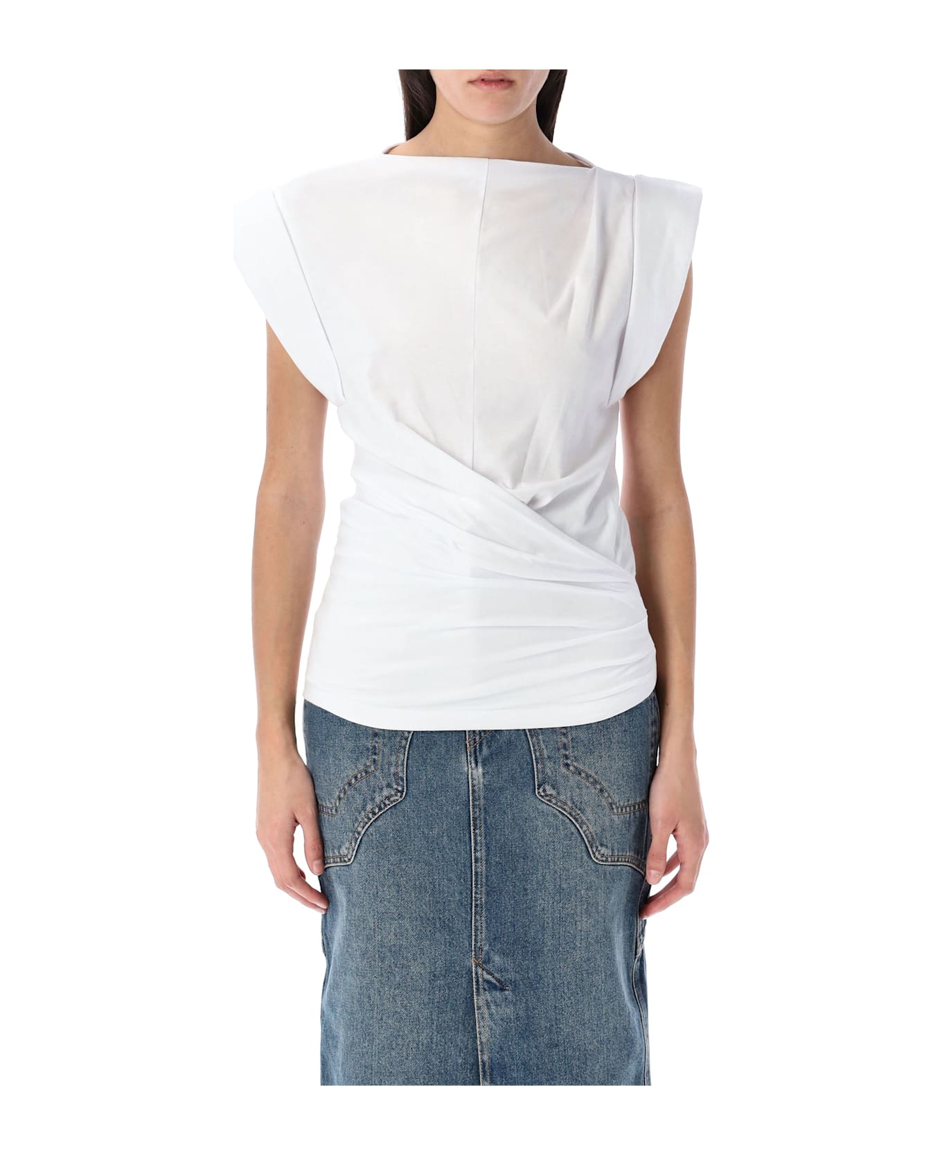 Isabel Marant Maisan T-shirt - WHITE