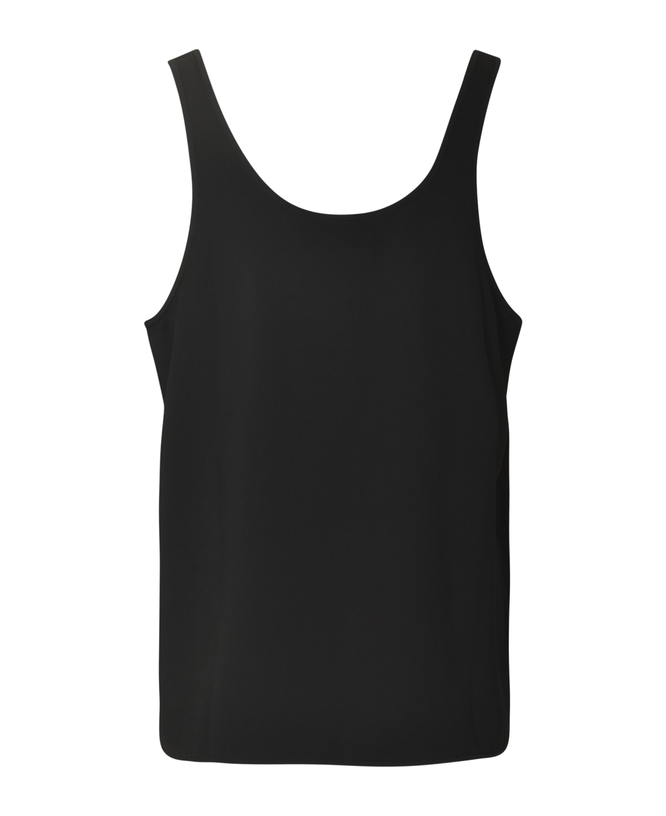 VIS A VIS Classic Fitted Tank Top - Black