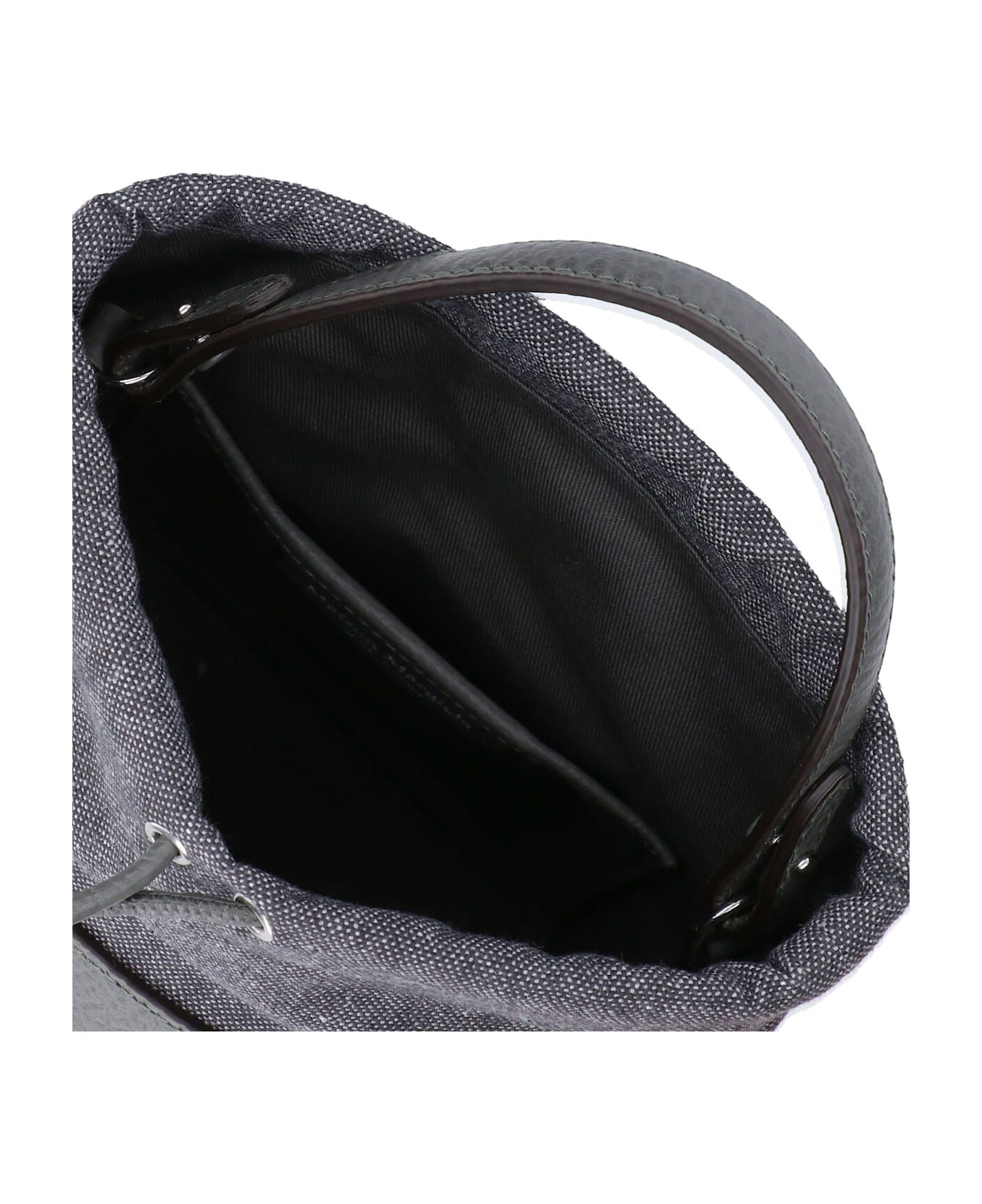 Maison Margiela Small Bucket Bag "5ac" - Gray