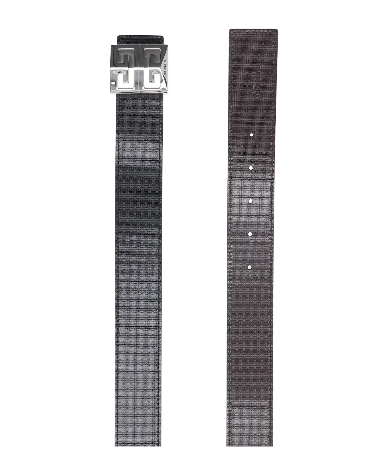 Givenchy "4g" Reversible Logo Belt - Black  