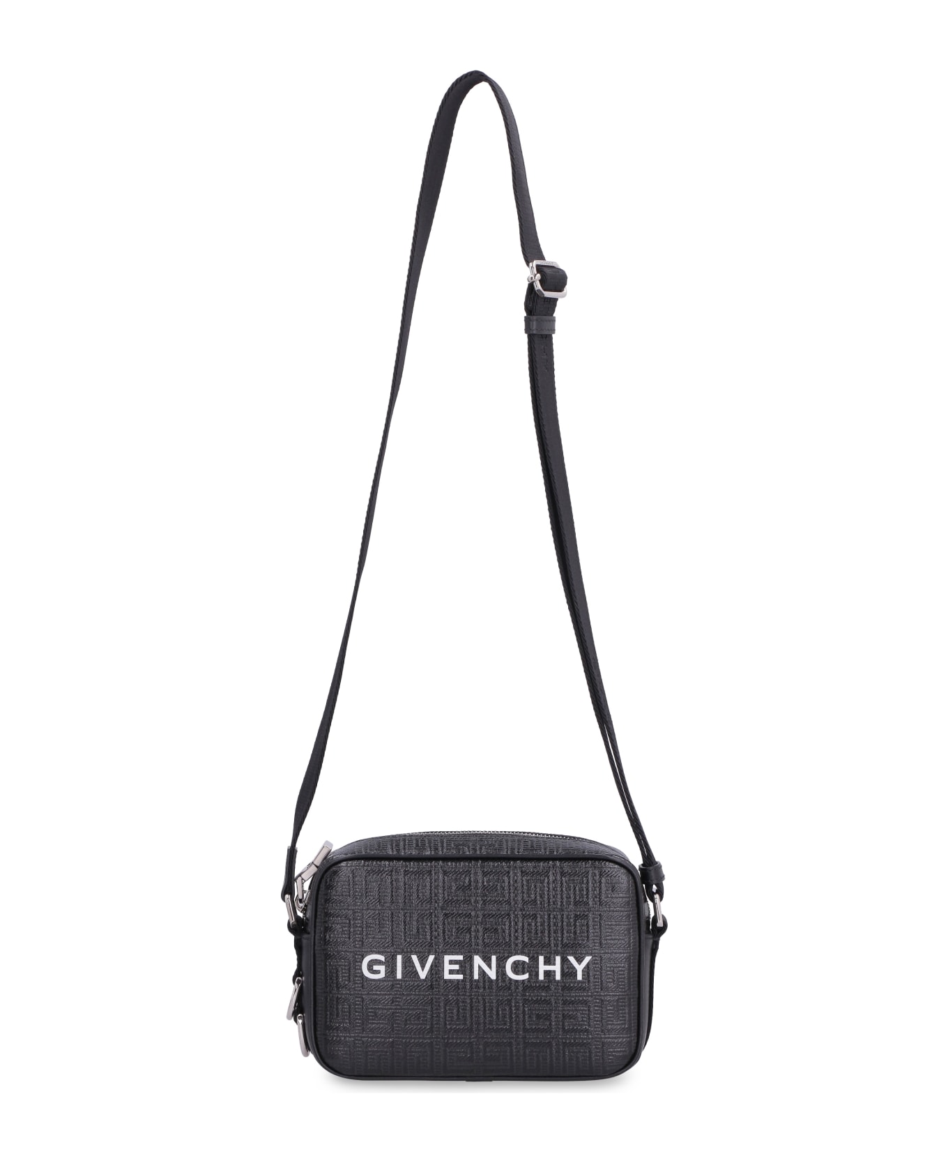 Givenchy G-essentials Messenger Bag With Logo - BLACK