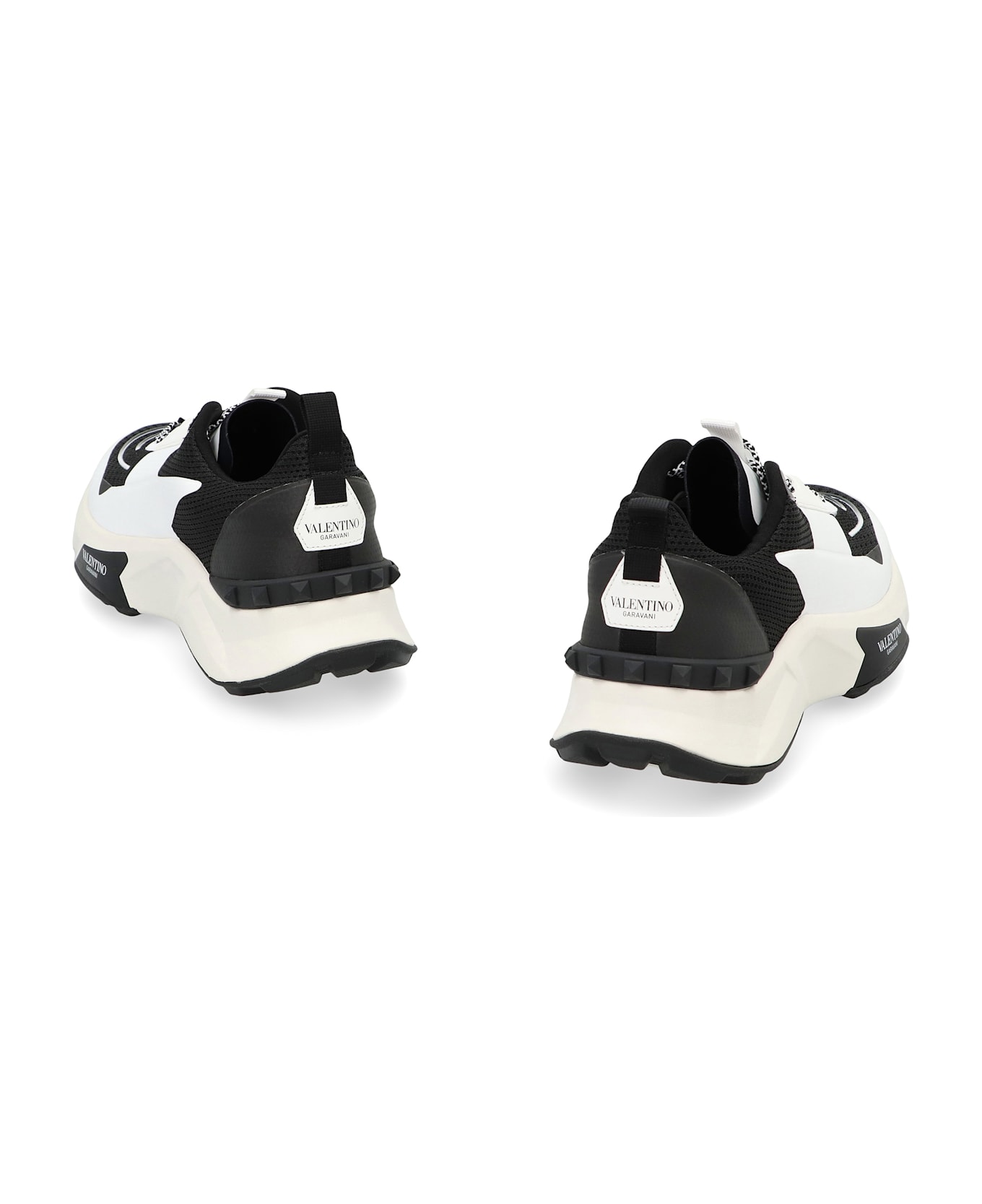 Valentino Garavani True Act Mesh Sneakers - black