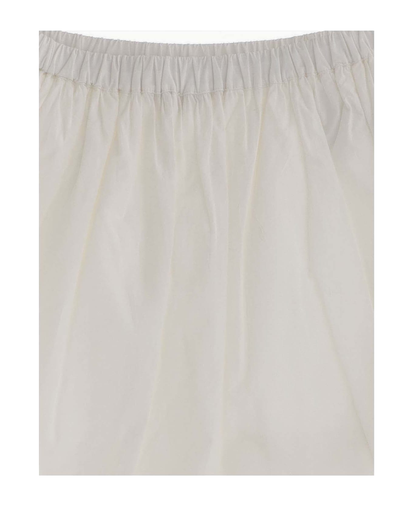 Bonpoint Flora Skirt - White ボトムス