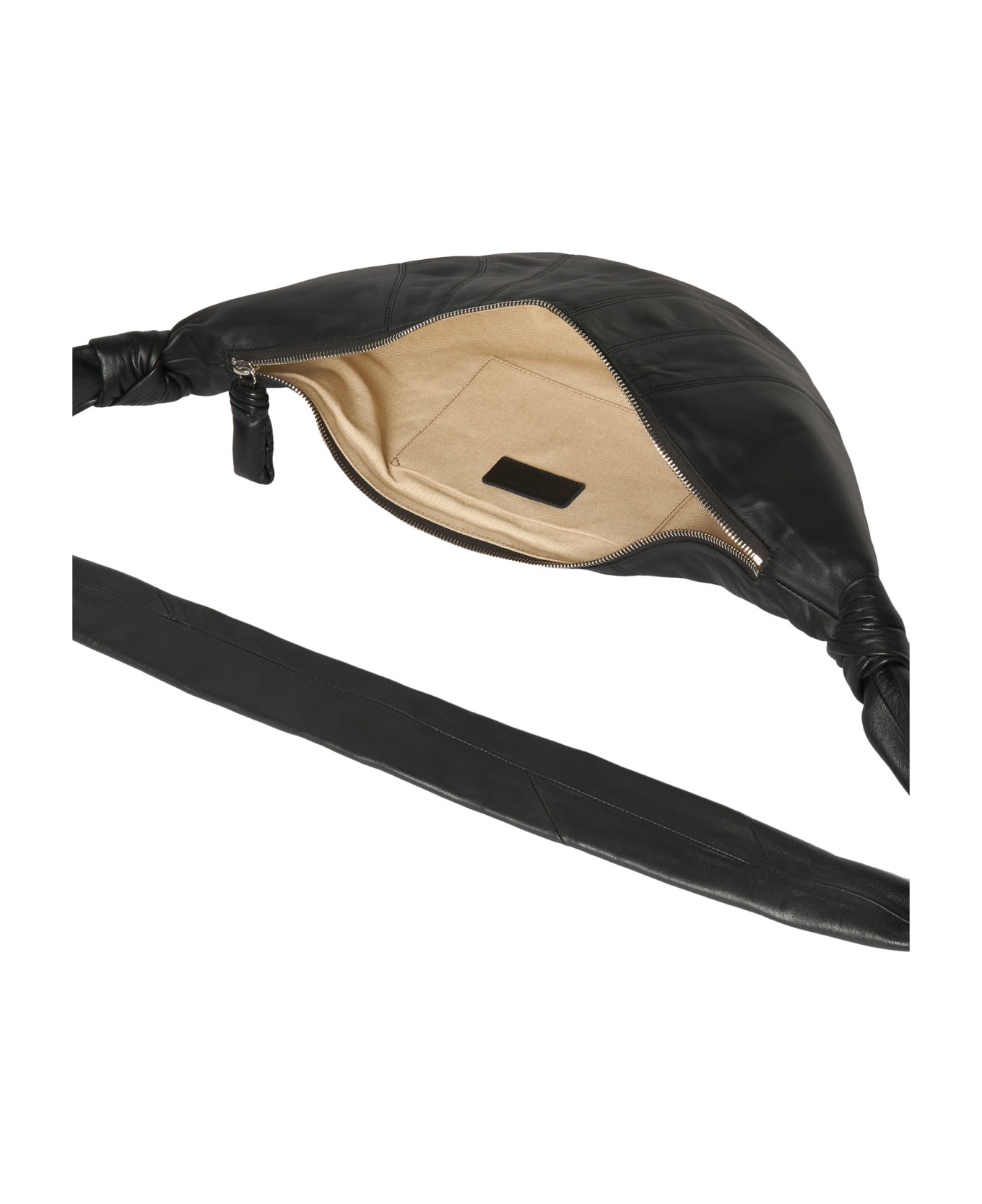Lemaire Croissant Shoulder Bag - Black