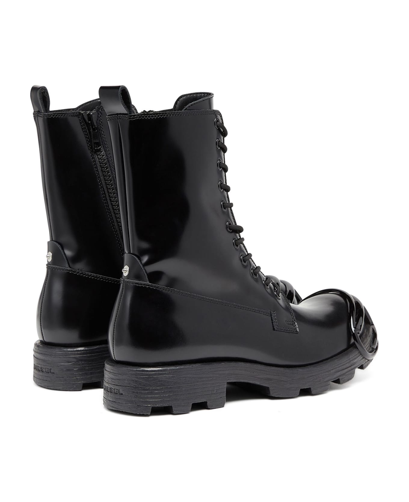 Diesel Hammer Boots - Black