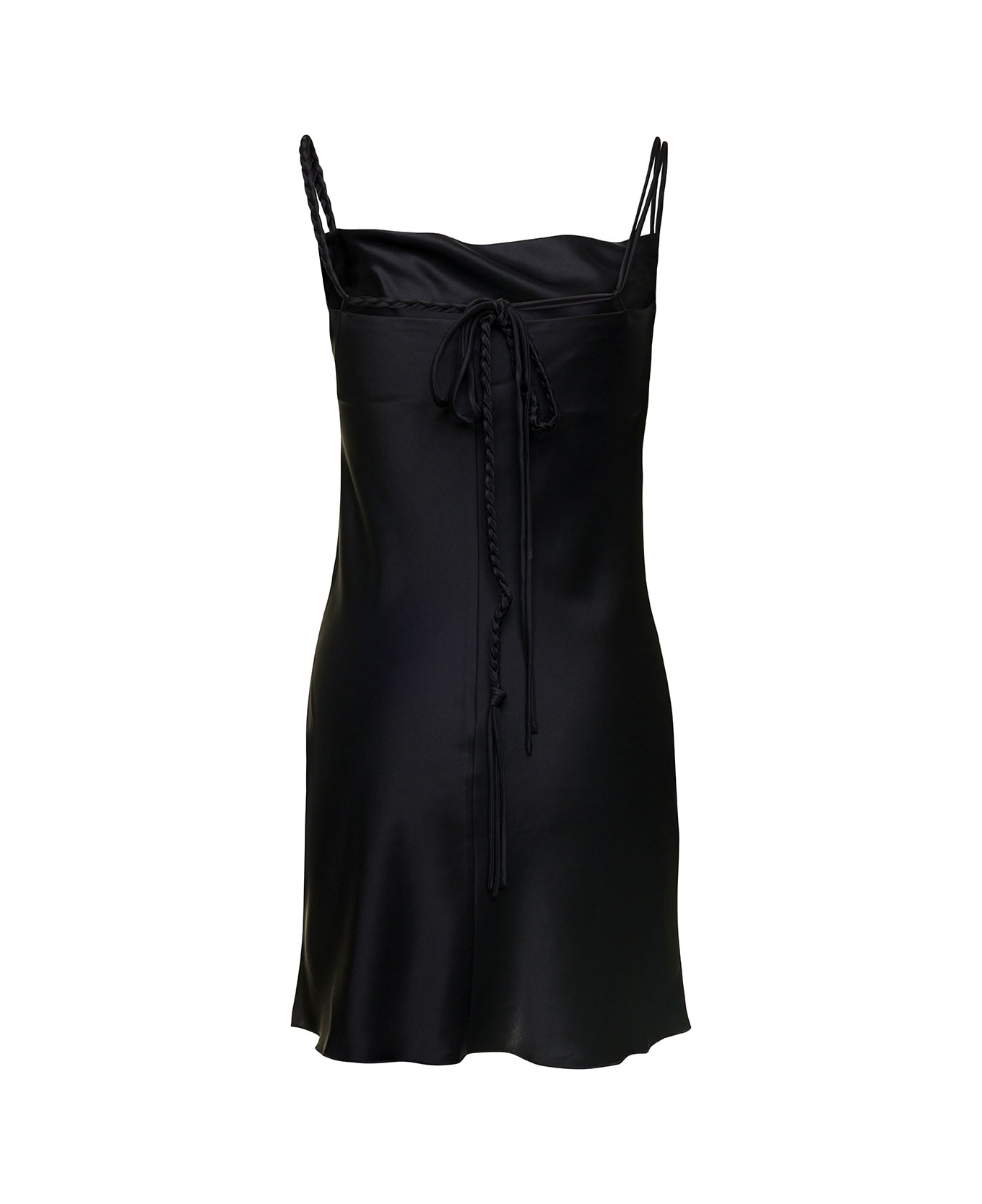 Nanushka Marva Dress - Black ワンピース＆ドレス