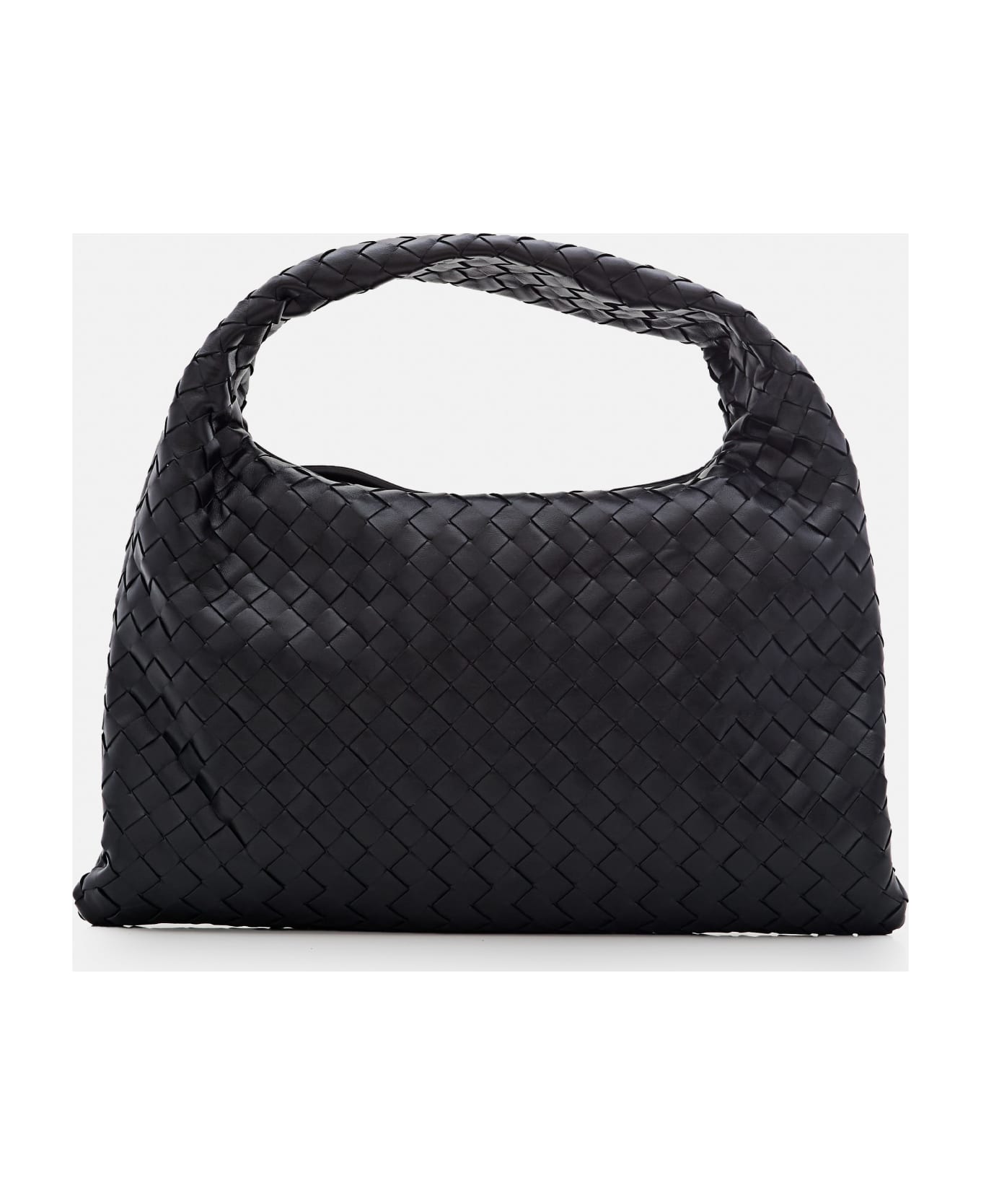 Bottega Veneta Small Hop Hobo Shoulder Bag - BLACK