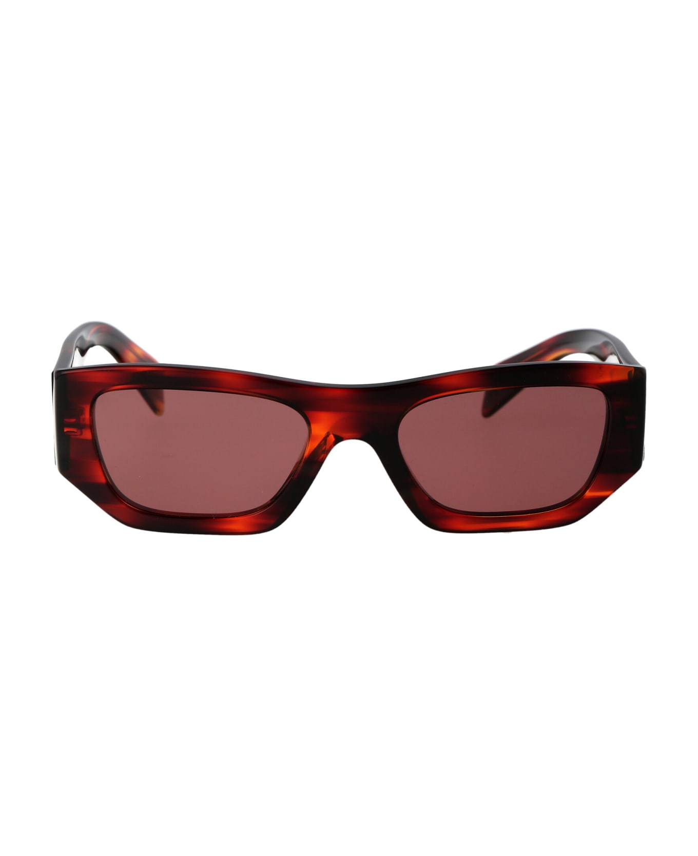 Prada Eyewear 0pr A01s Sunglasses - 13O80B Havana Red