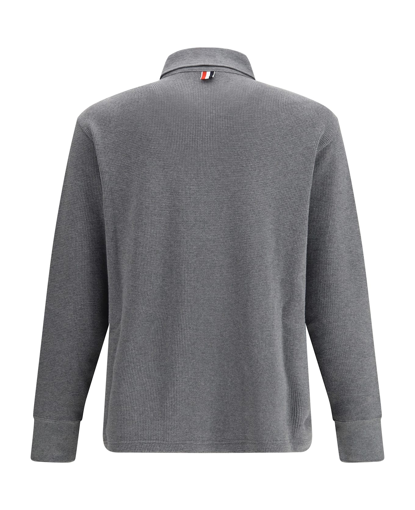 Thom Browne Long Sleeve Polo Shirt