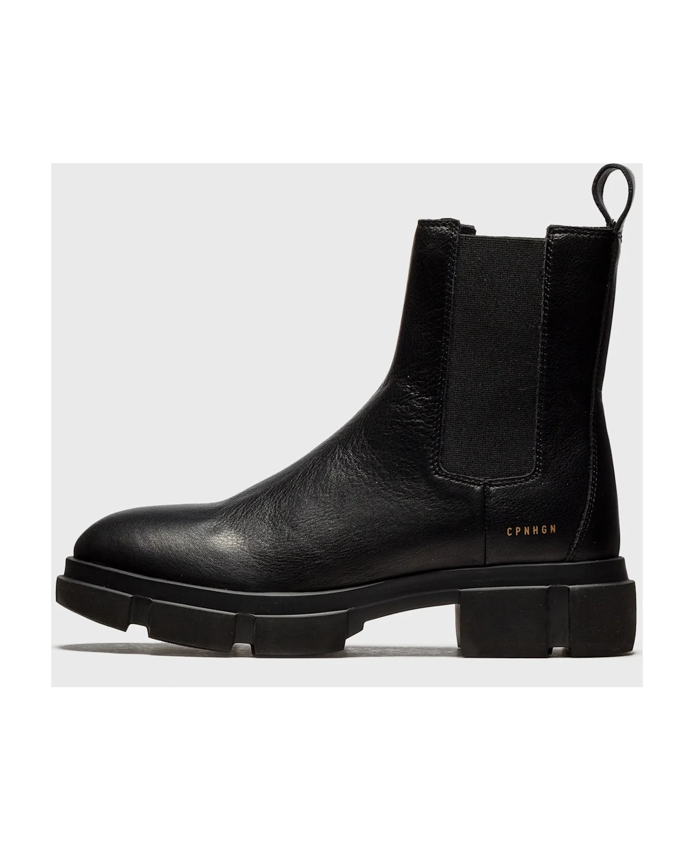 Copenhagen Leather Chelsea Boot - Blk Black