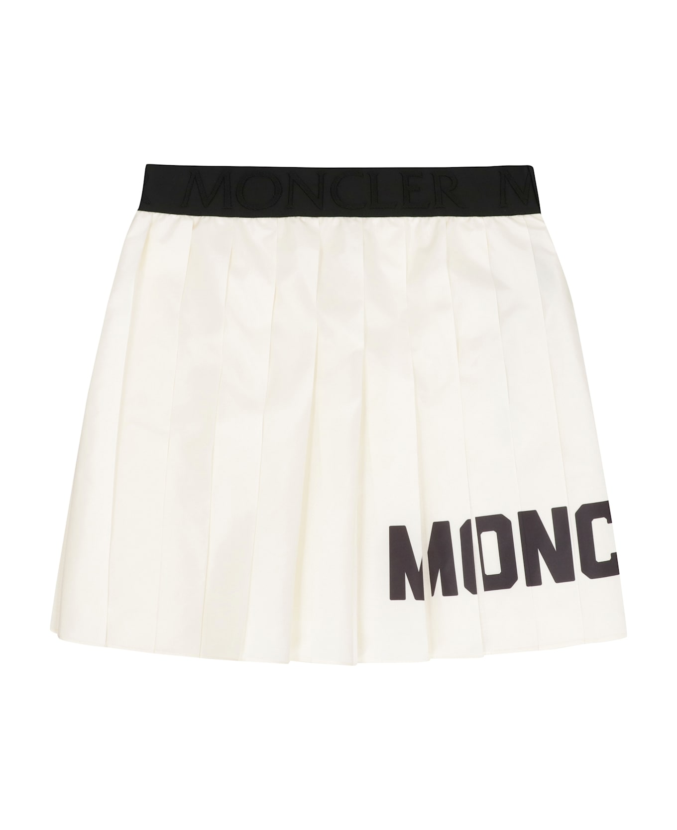 Moncler Pleated Skirt - White