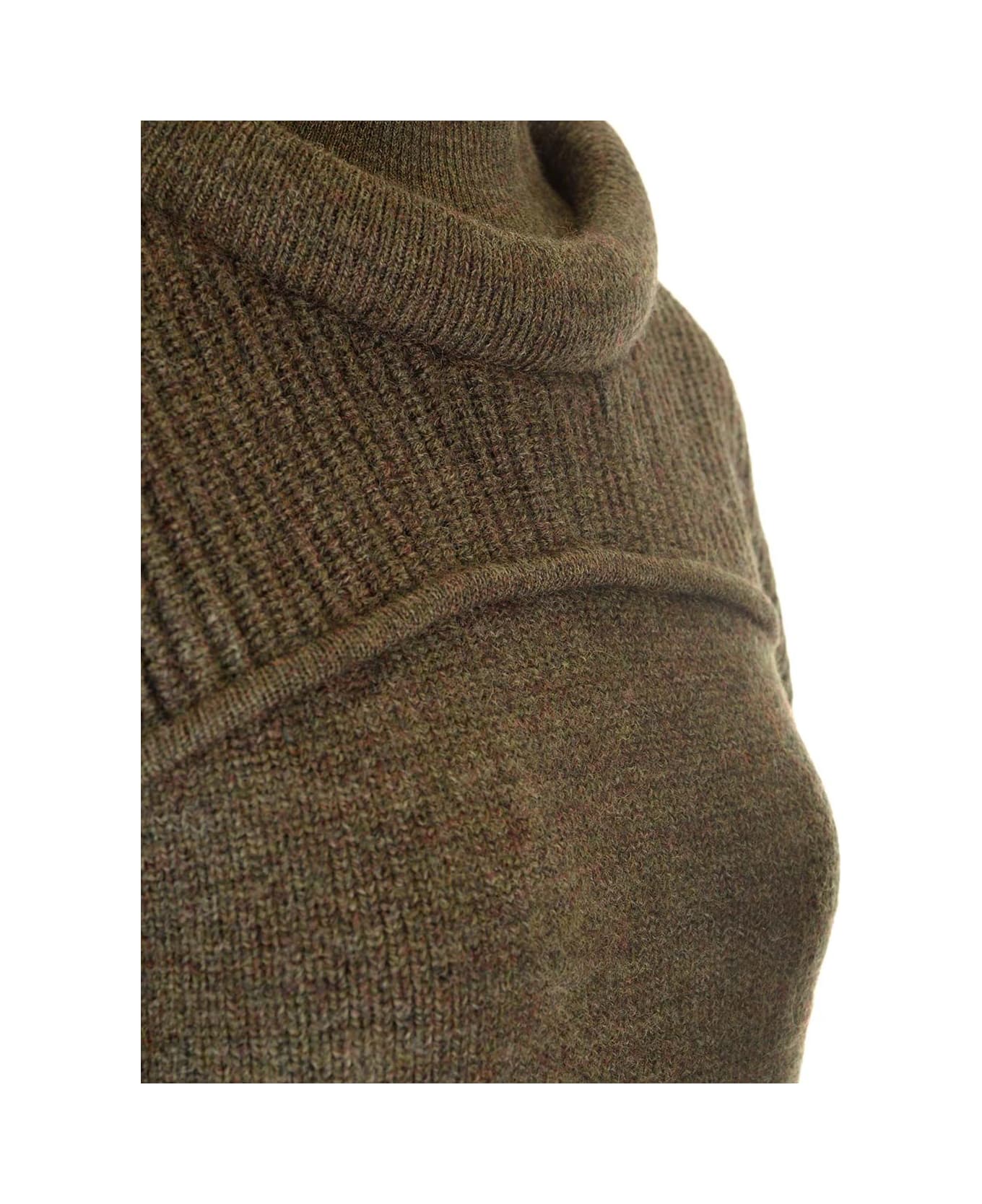 Isabel Marant 
hilda
 Short Dress - DARK KHAKI
