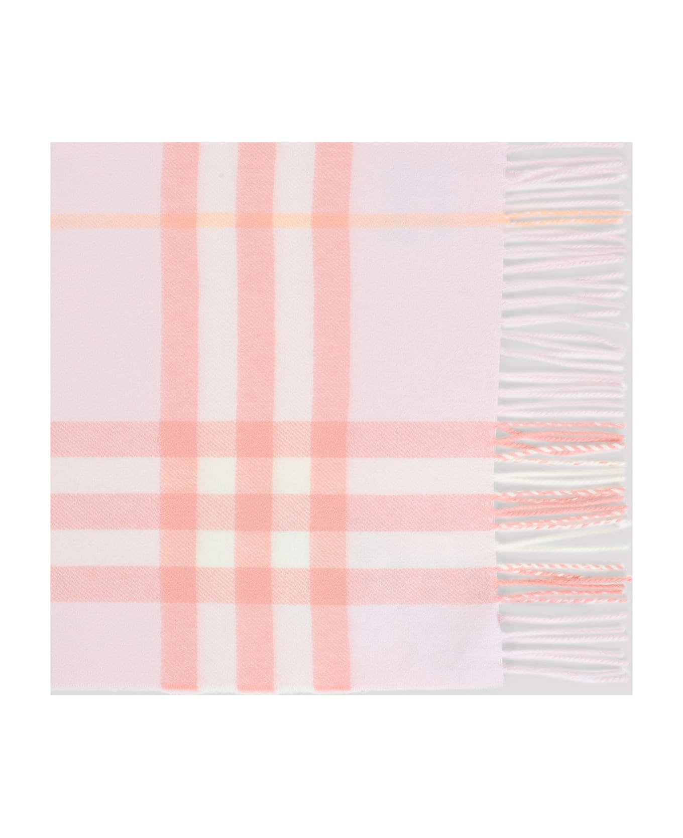 Burberry Giant Check Scarf - Sugar Pink