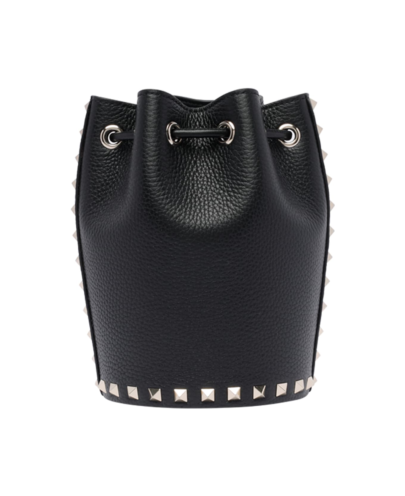 Valentino Garavani Mini Rockstud Bucket Bag - Black