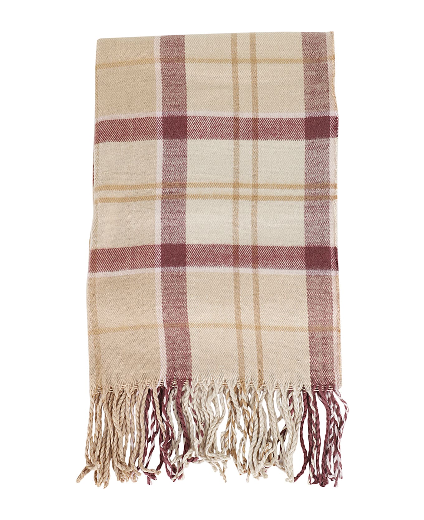 Barbour Dover Beanie Hailes Scarf - Muted Cabernet 帽子