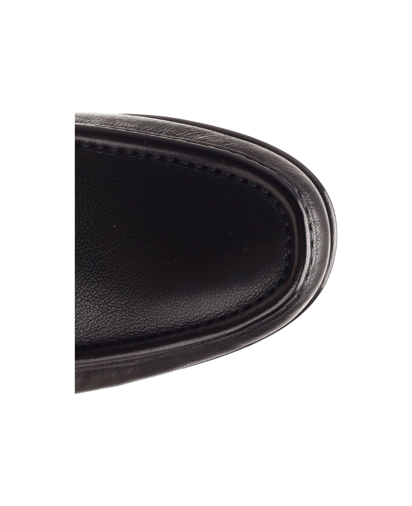 Valentino Garavani Vlogo Signature Loafer - BLACK レースアップシューズ