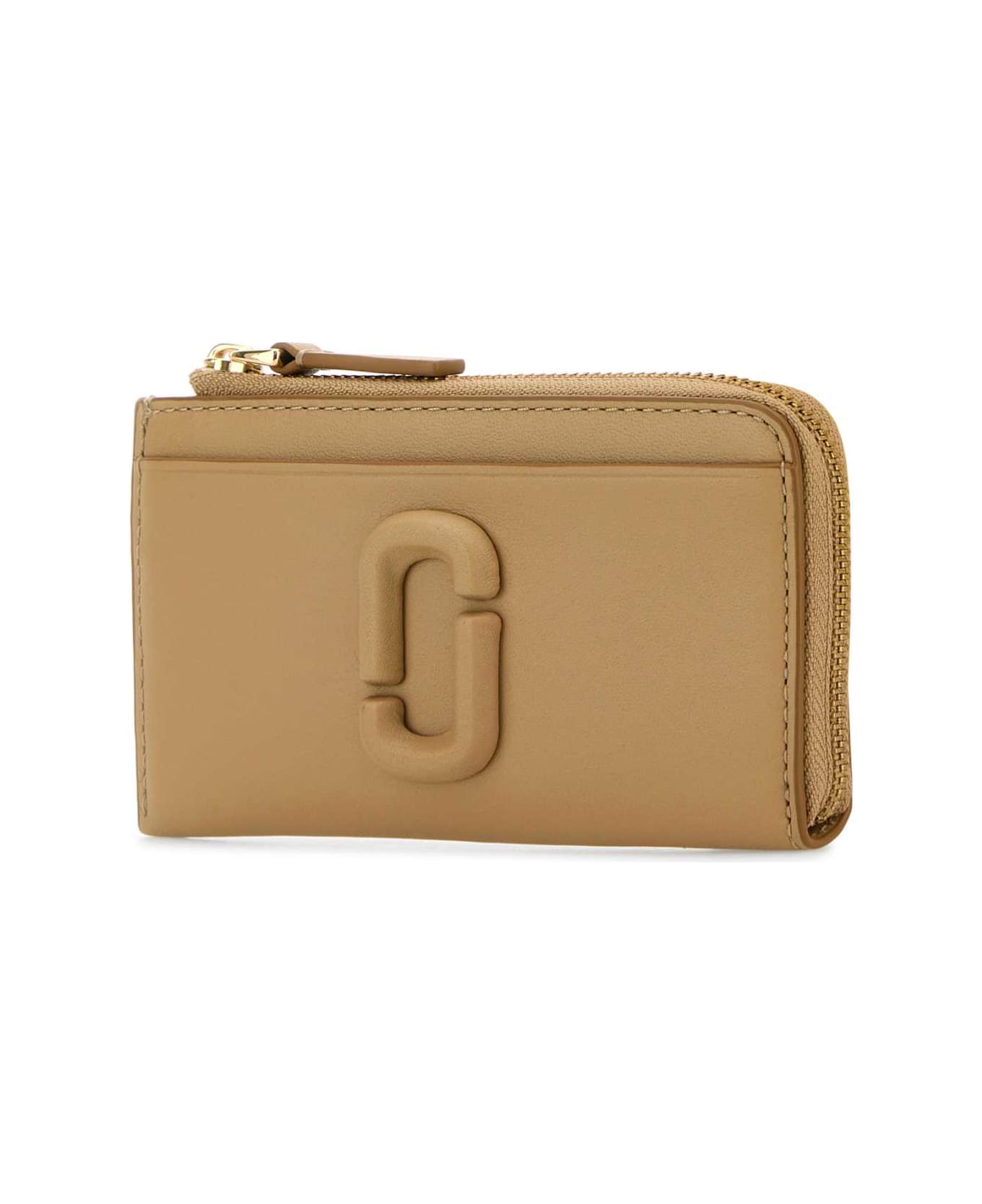 Marc Jacobs Camel Leather Card Holder - CAMEL