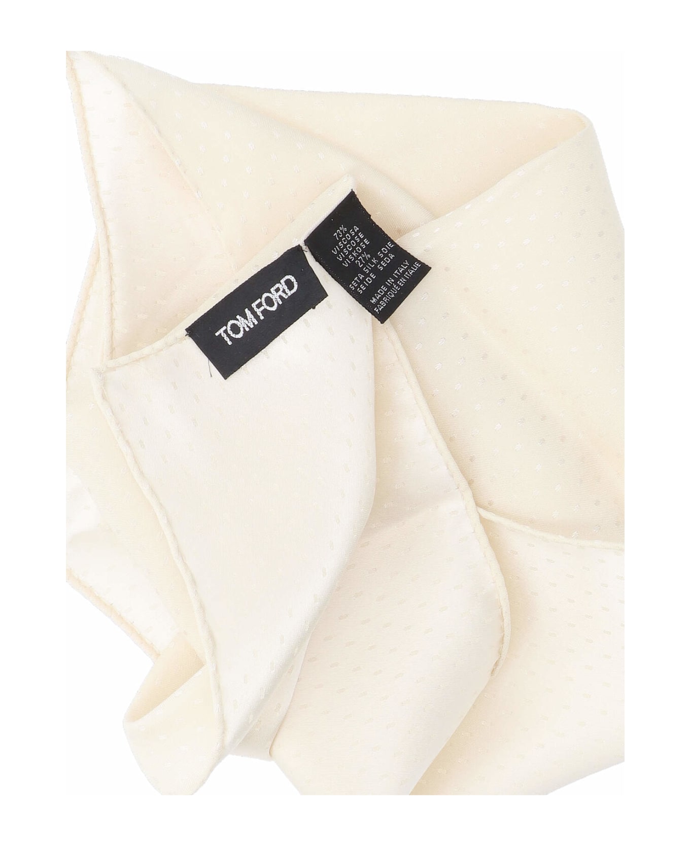Tom Ford Pocket Clutch - Crema スカーフ