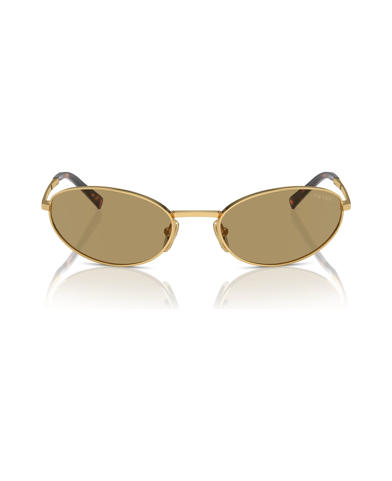 Prada Eyewear Pr A59s Gold Sunglasses - Gold