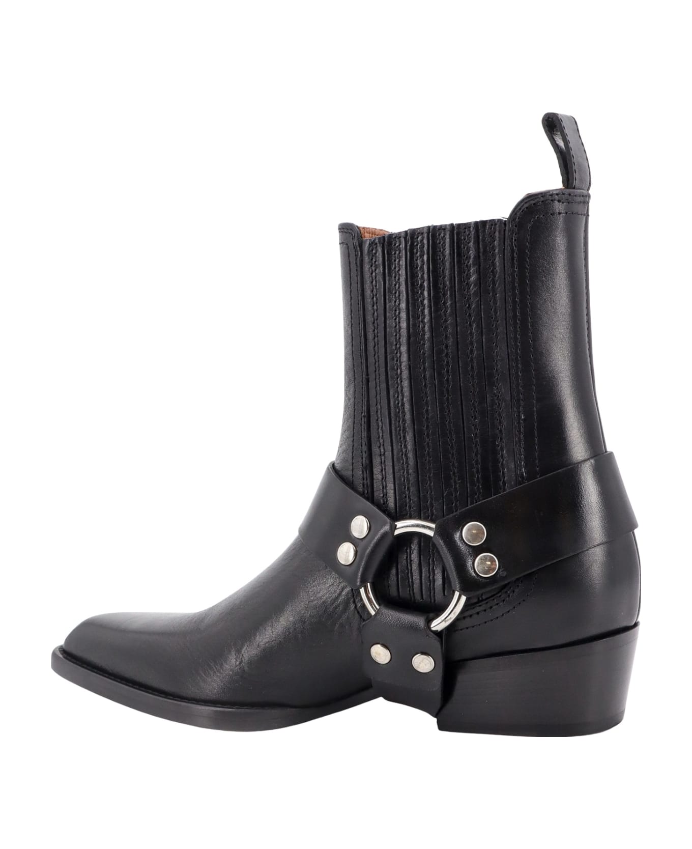 Paris Texas Helena Ankle Boots - Black