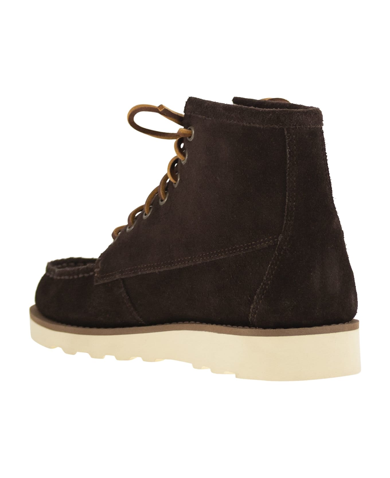 Sebago Tala - Suede Boot - Dark Brown