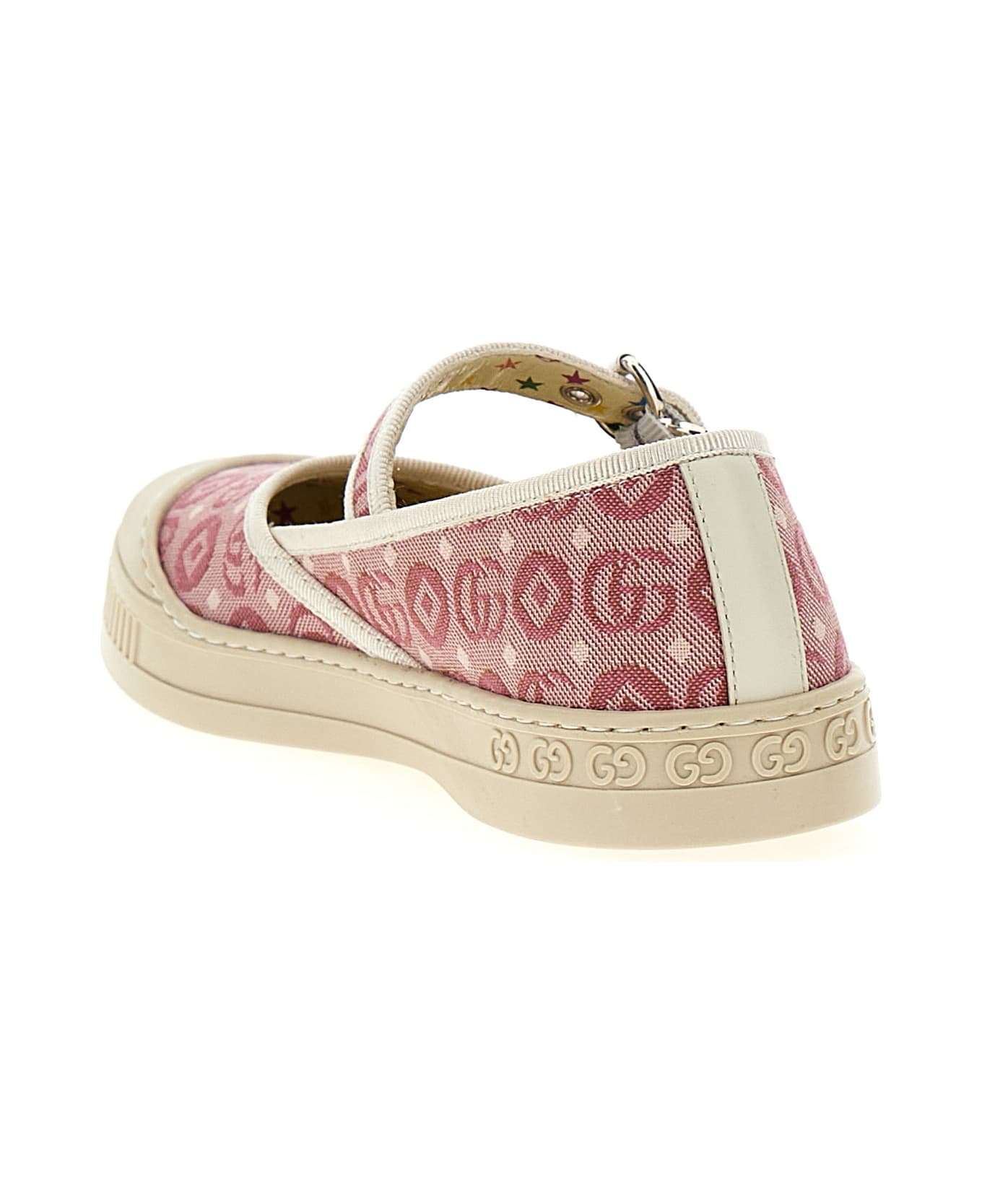 Gucci Double G Ballet Flats - Pink
