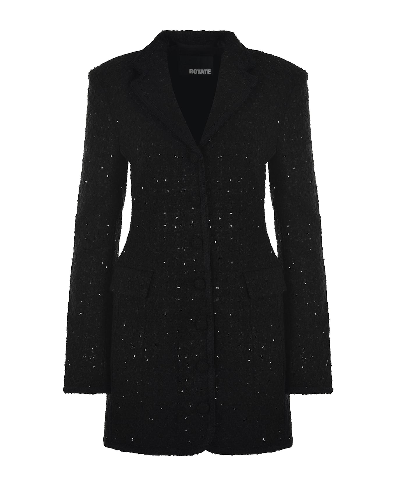 Rotate by Birger Christensen Jacket Dress - BLACK