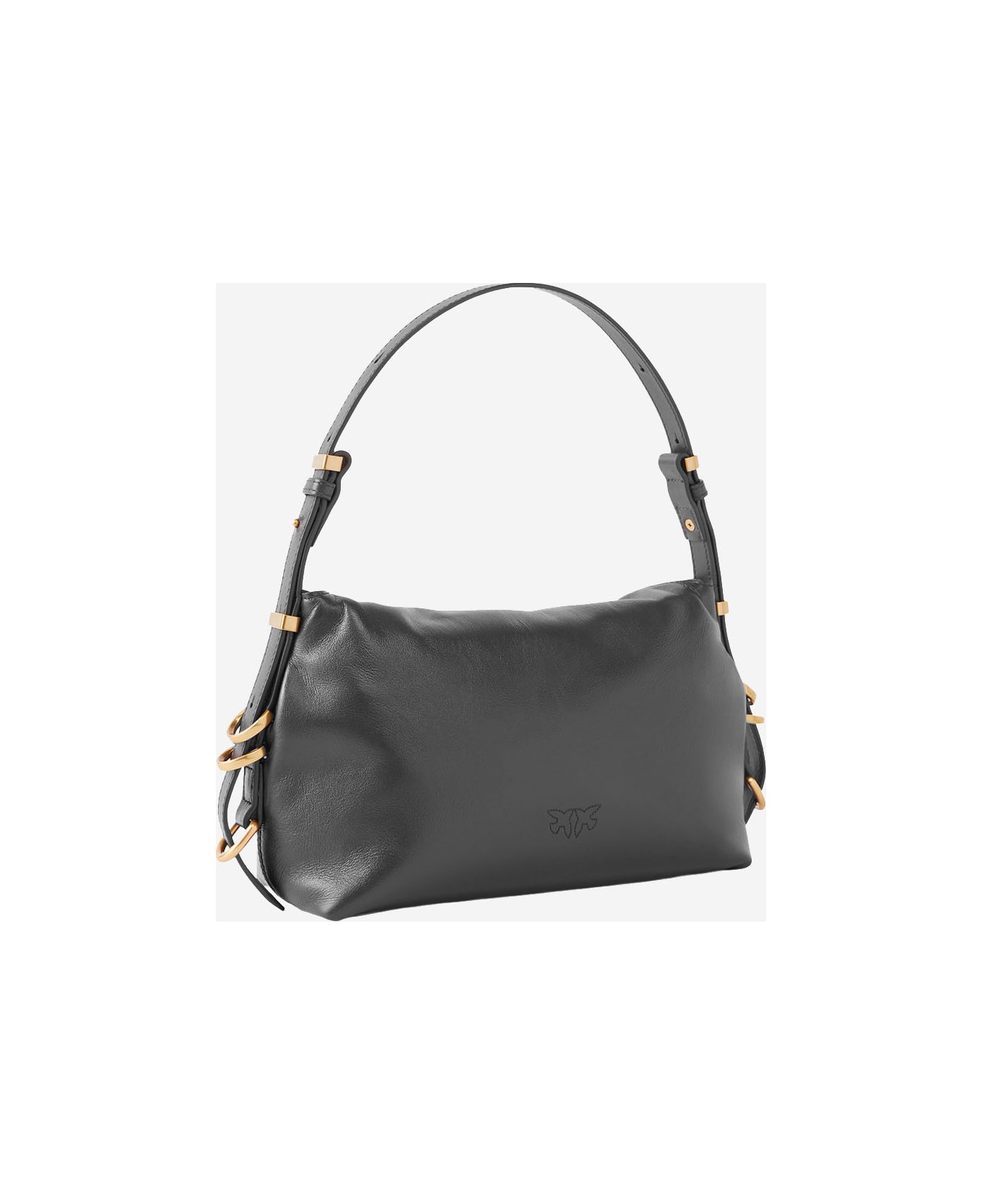 Pinko 
saddle Baguette
 Small Shoulder Bag - Black