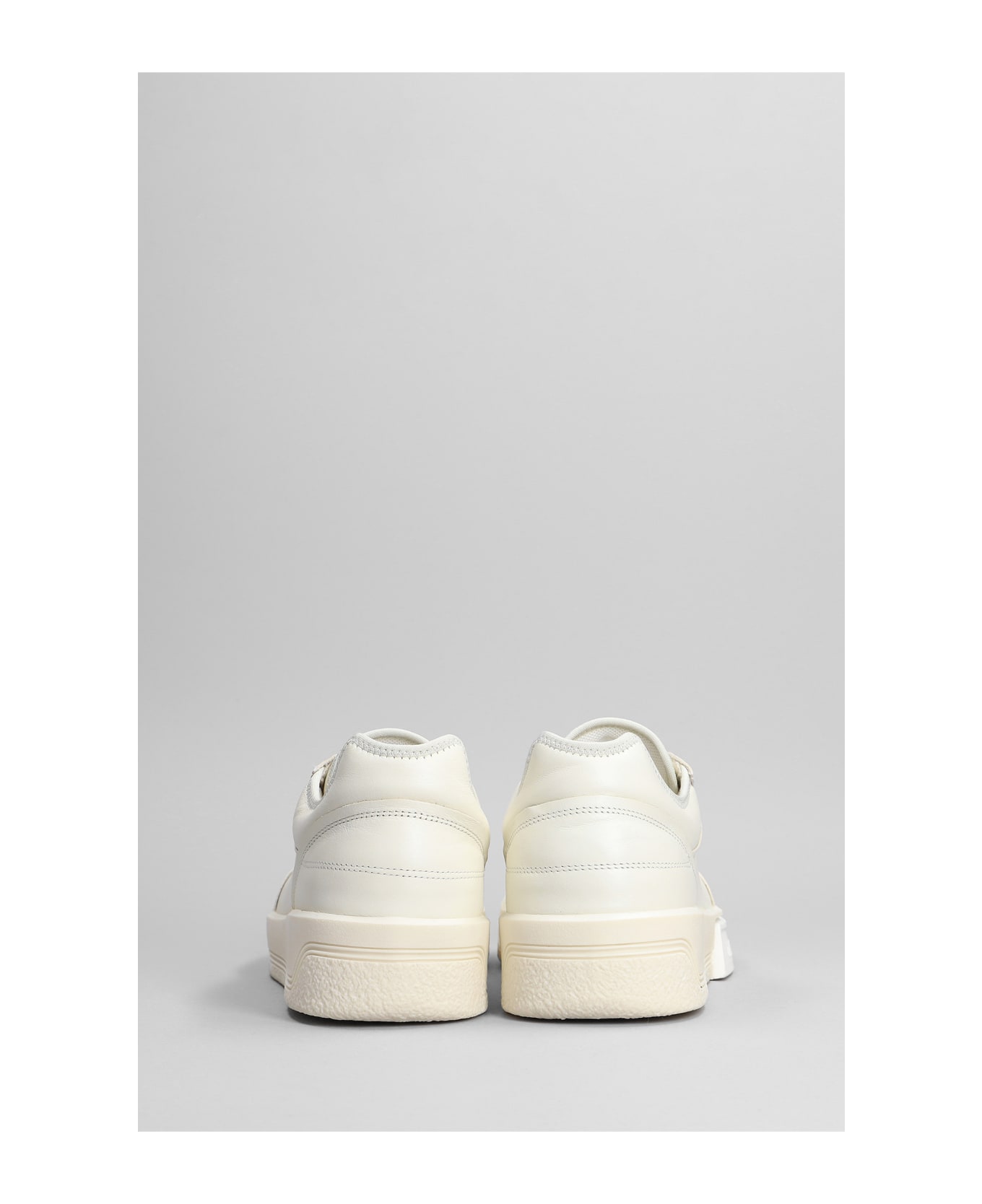 OAMC Cosmos Sneakers In White Leather