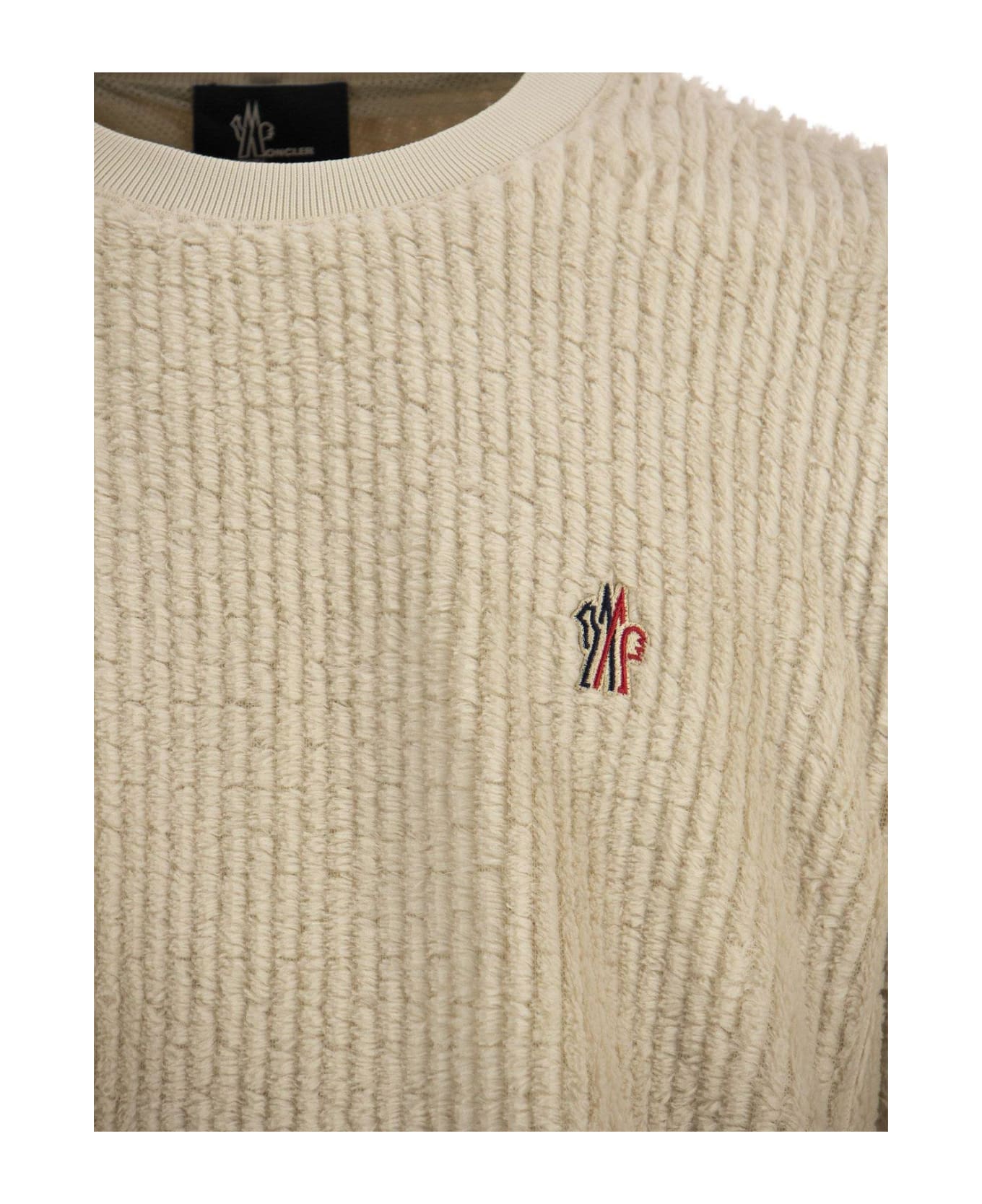 Moncler Grenoble Fleece Sweatshirt - White